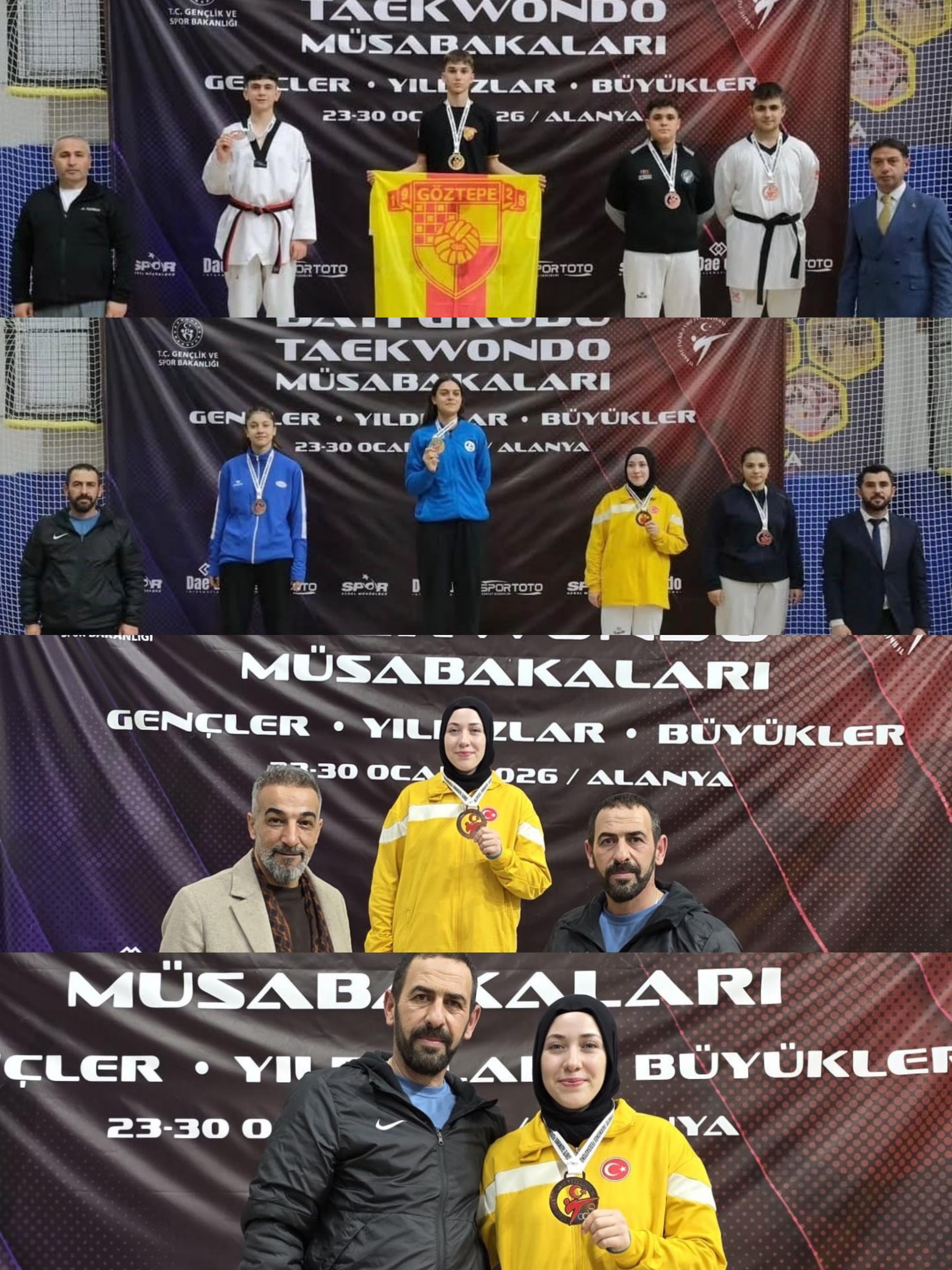 Alanya’da Nefes Kesen Taekwondo Heyecanı