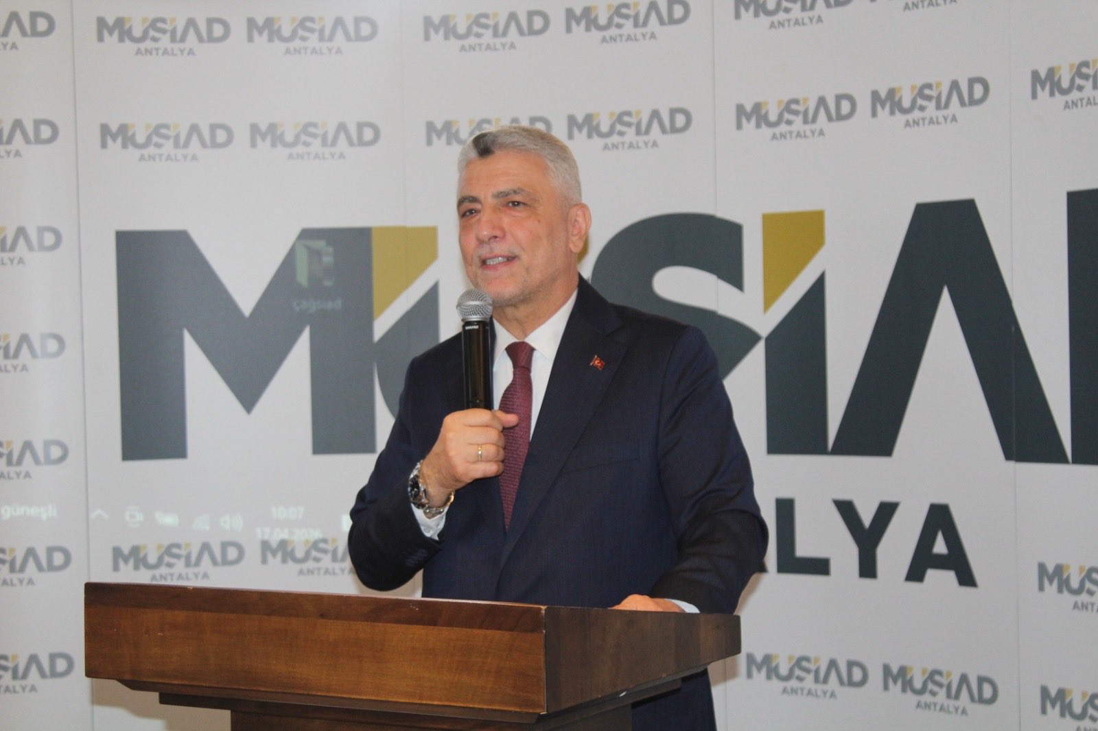 Antalya'da MÜSİAD ile ticaret toplantısı yapıldı