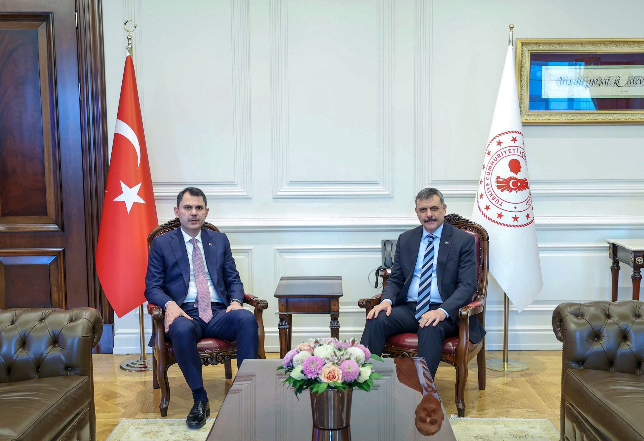 Bakan Çiftçi'ye Hayırlı Olsun Ziyareti