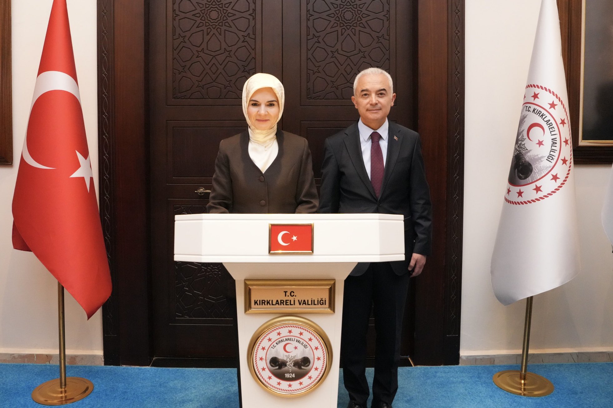 Bakan Göktaş Kırklareli Valiliği'ni ziyaret etti