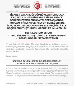 Bakanlık'tan büyük operasyon