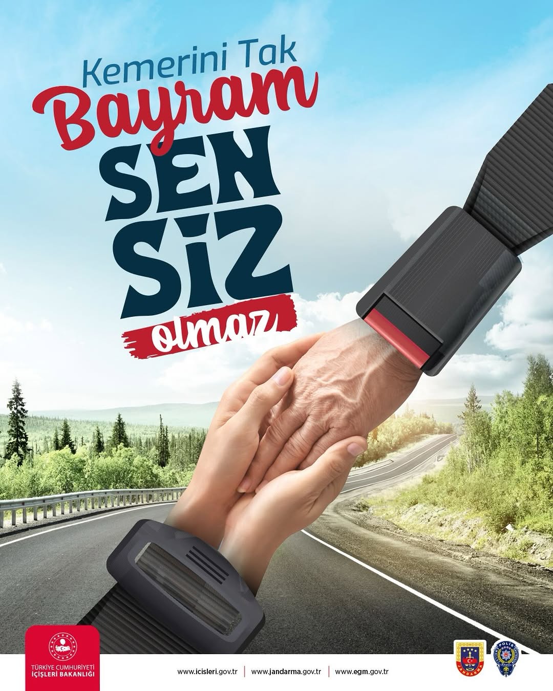 Bayramda Sevdiklerine Güvenle Kavuşmanın Yolu Belli: Kemerini Tak!