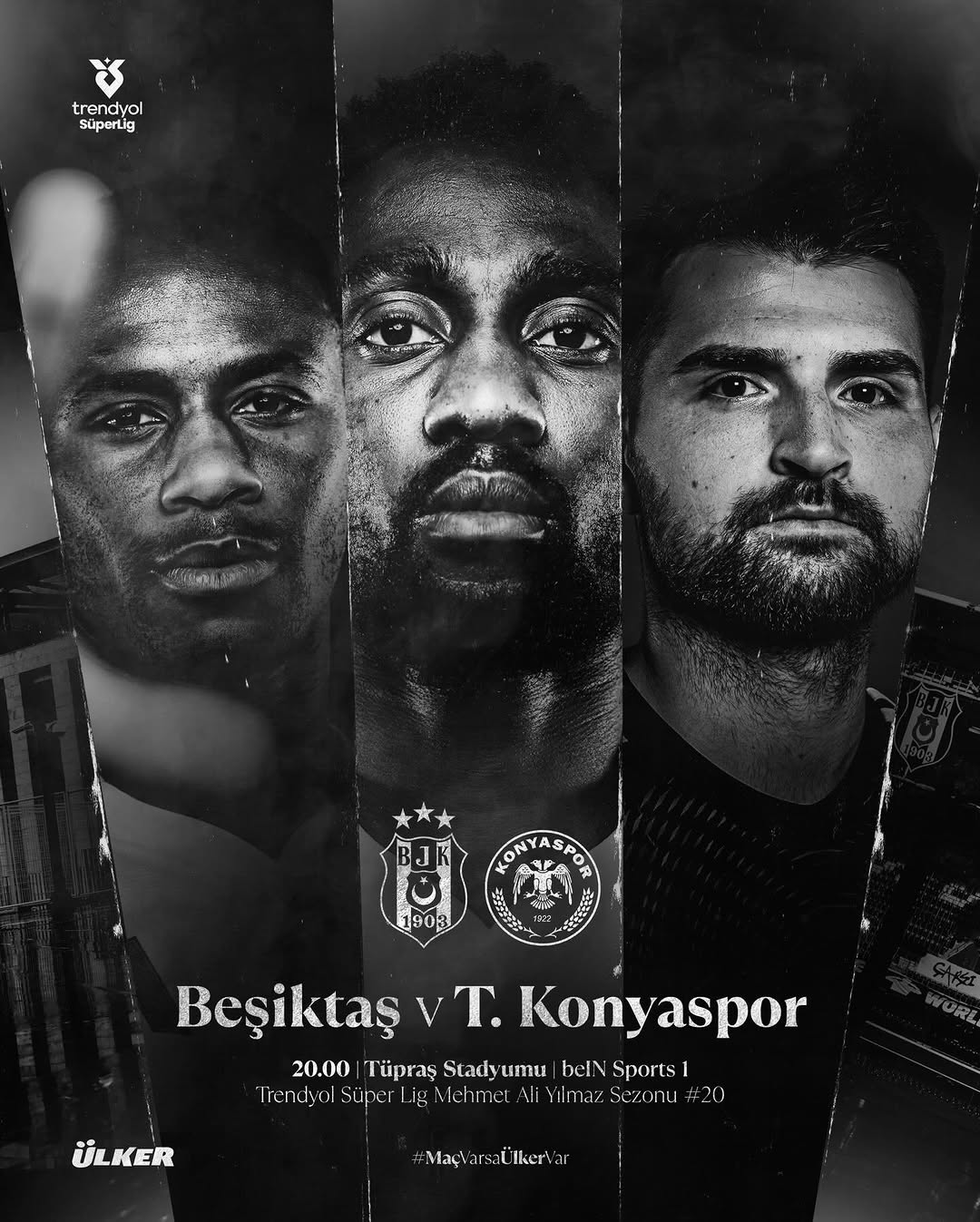 Beşiktaş, Tümosan Konyaspor'la Trendyol Süper Lig'de Karşılaşacak