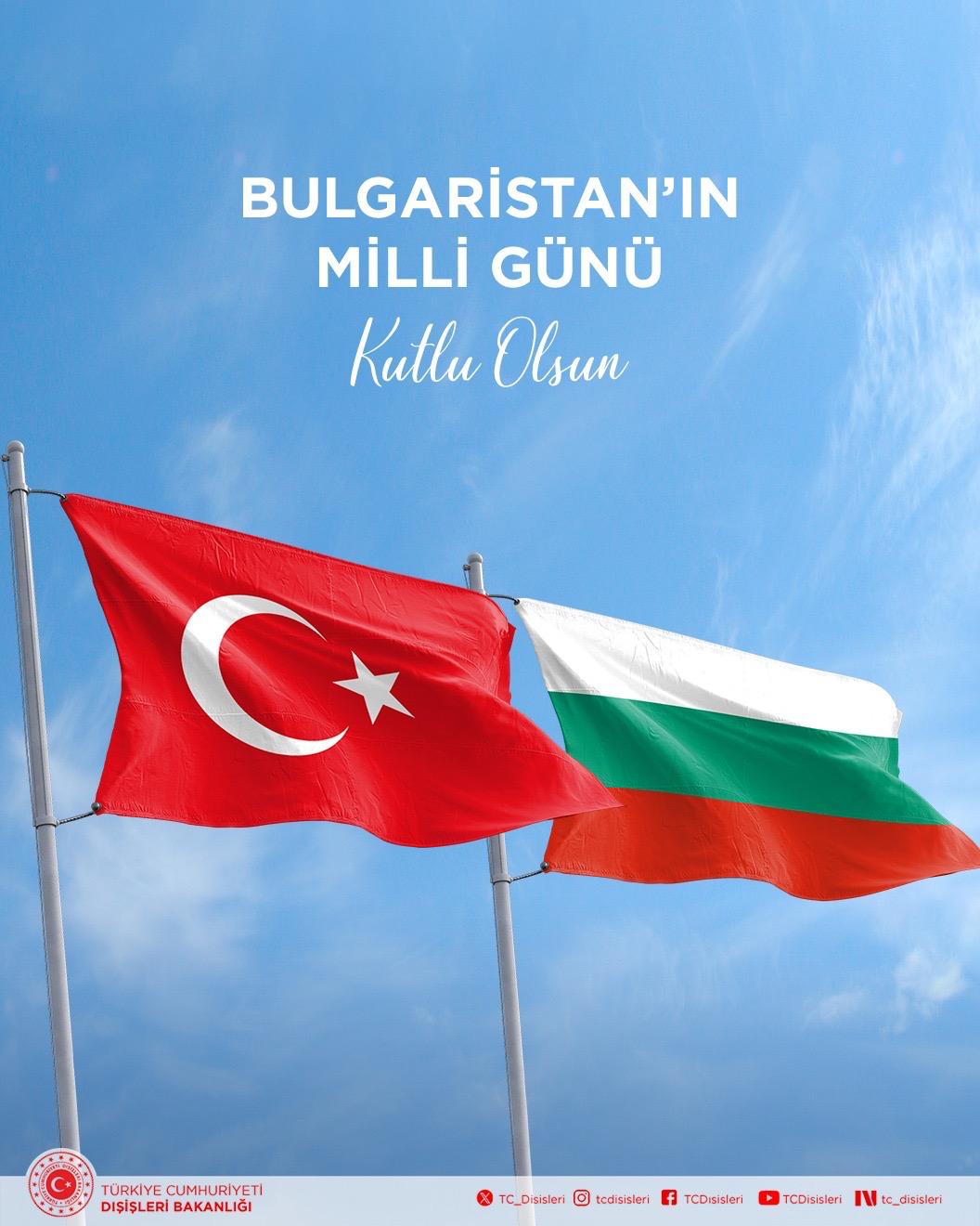 Bulgaristan Milli Günü Kutlandı