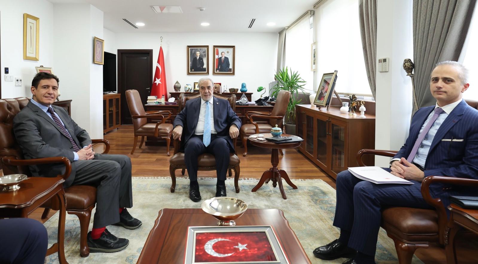 Büyükelçi Tcholakov kabul edildi