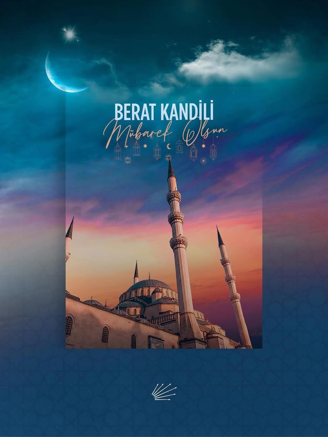 CHP Afyonkarahisar İl Başkanlığı'ndan Berat Kandili Mesajı