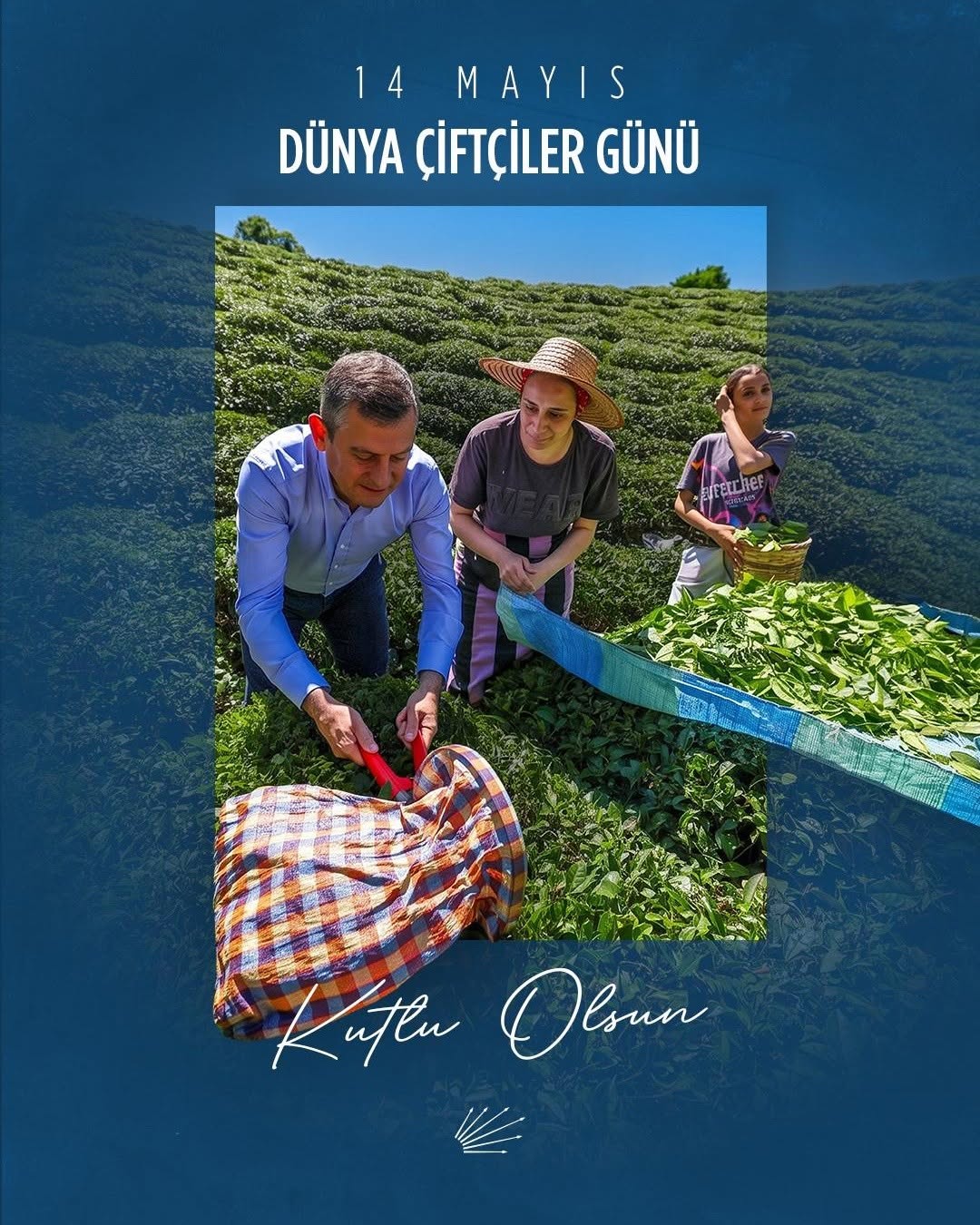CHP Afyonkarahisar İl Başkanlığı'ndan Çiftçiler Günü Kutlaması