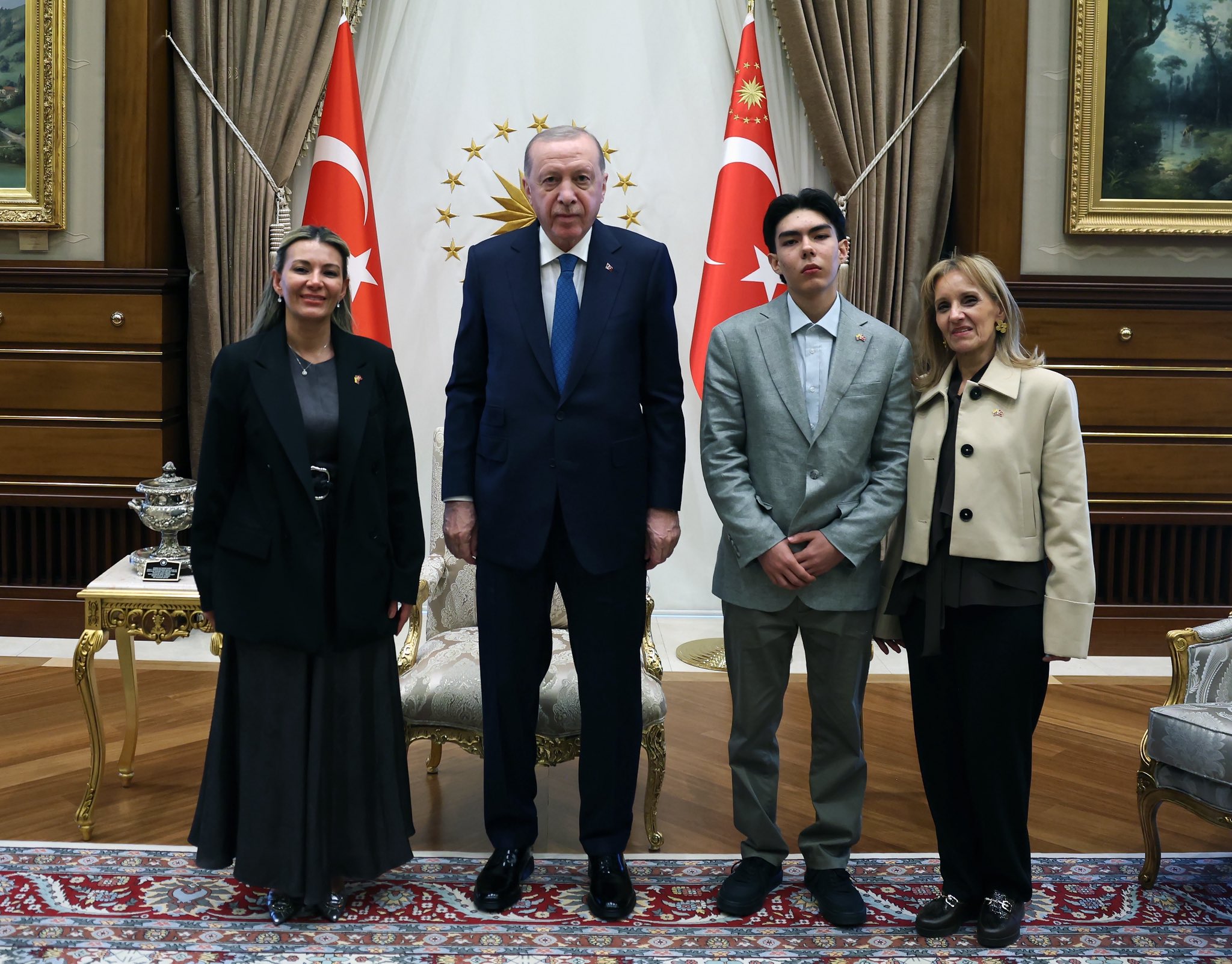 Cumhurbaşkanı Erdoğan, Kolombiya Büyükelçisi'ni kabul etti