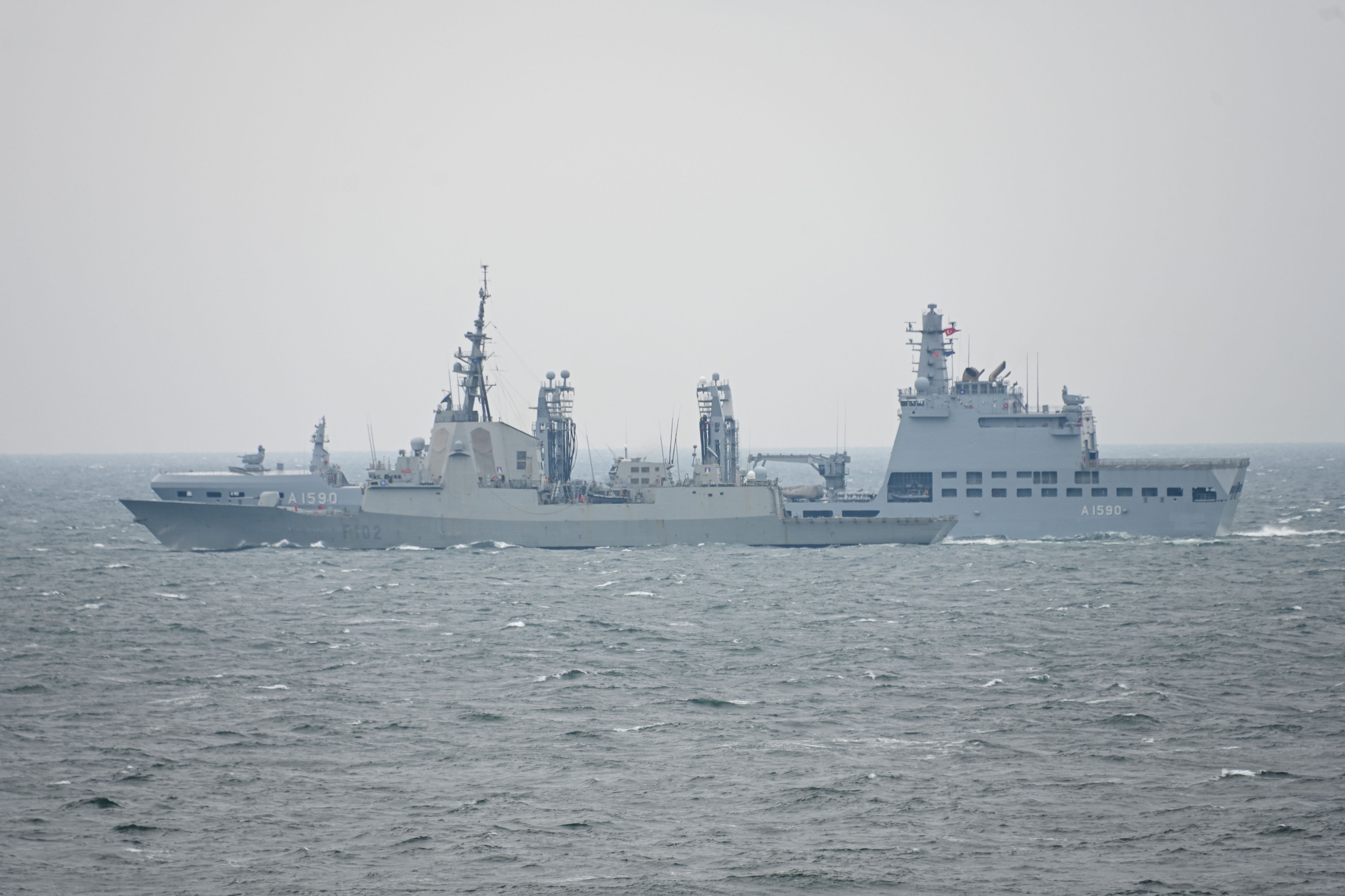 Denizde İkmal Eğitimleri Gerçekleştirildi