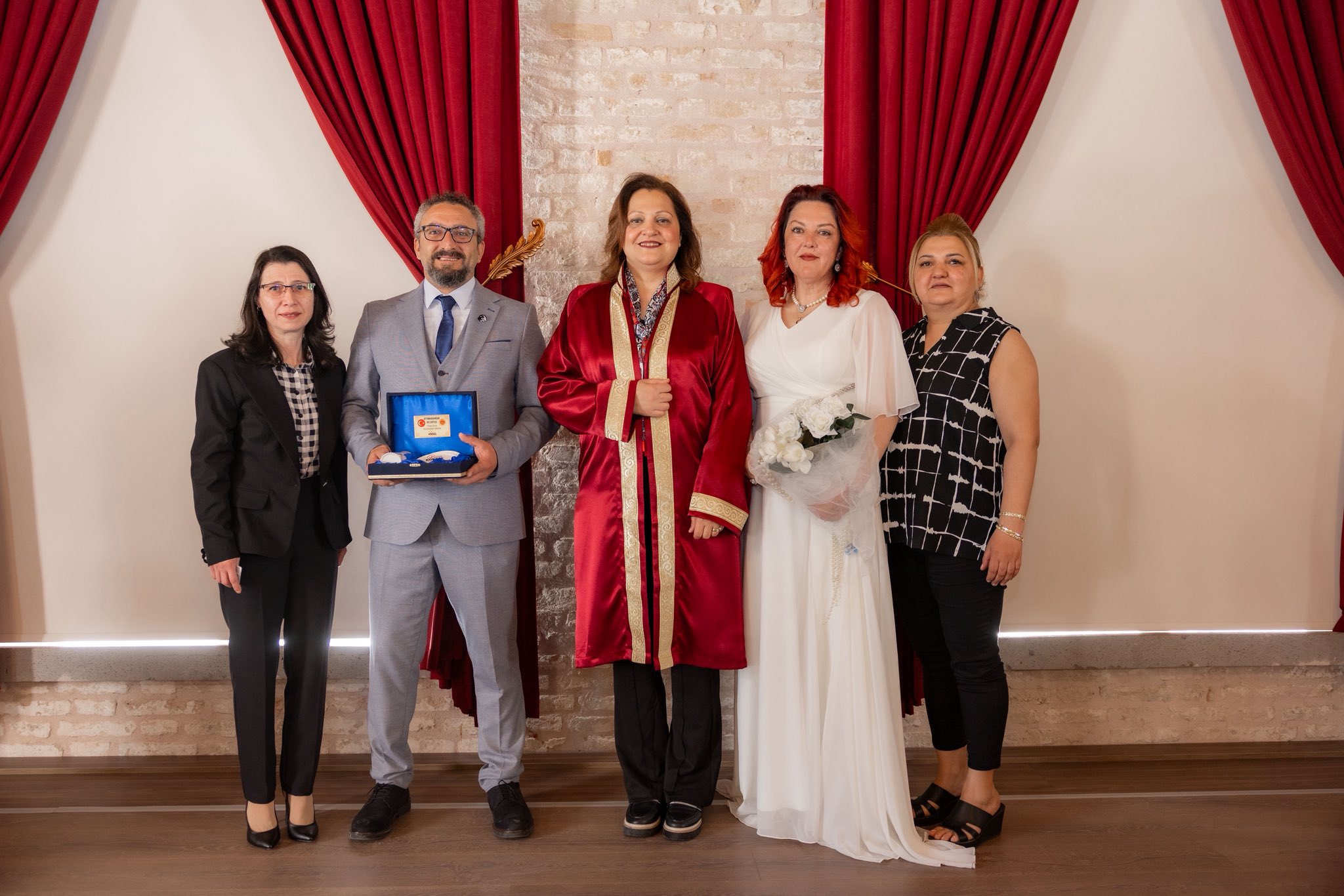 Dört kişinin nikah törenleri gerçekleştirildi