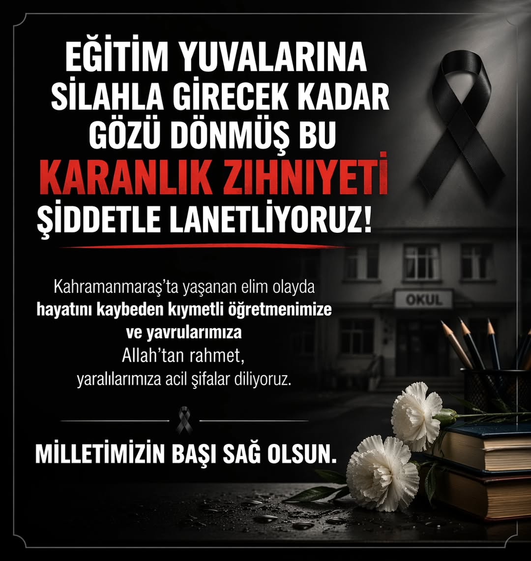 Eğitim yuvalarına silahla girilmesini lanetleyen karanlık zihniyet kimdir?