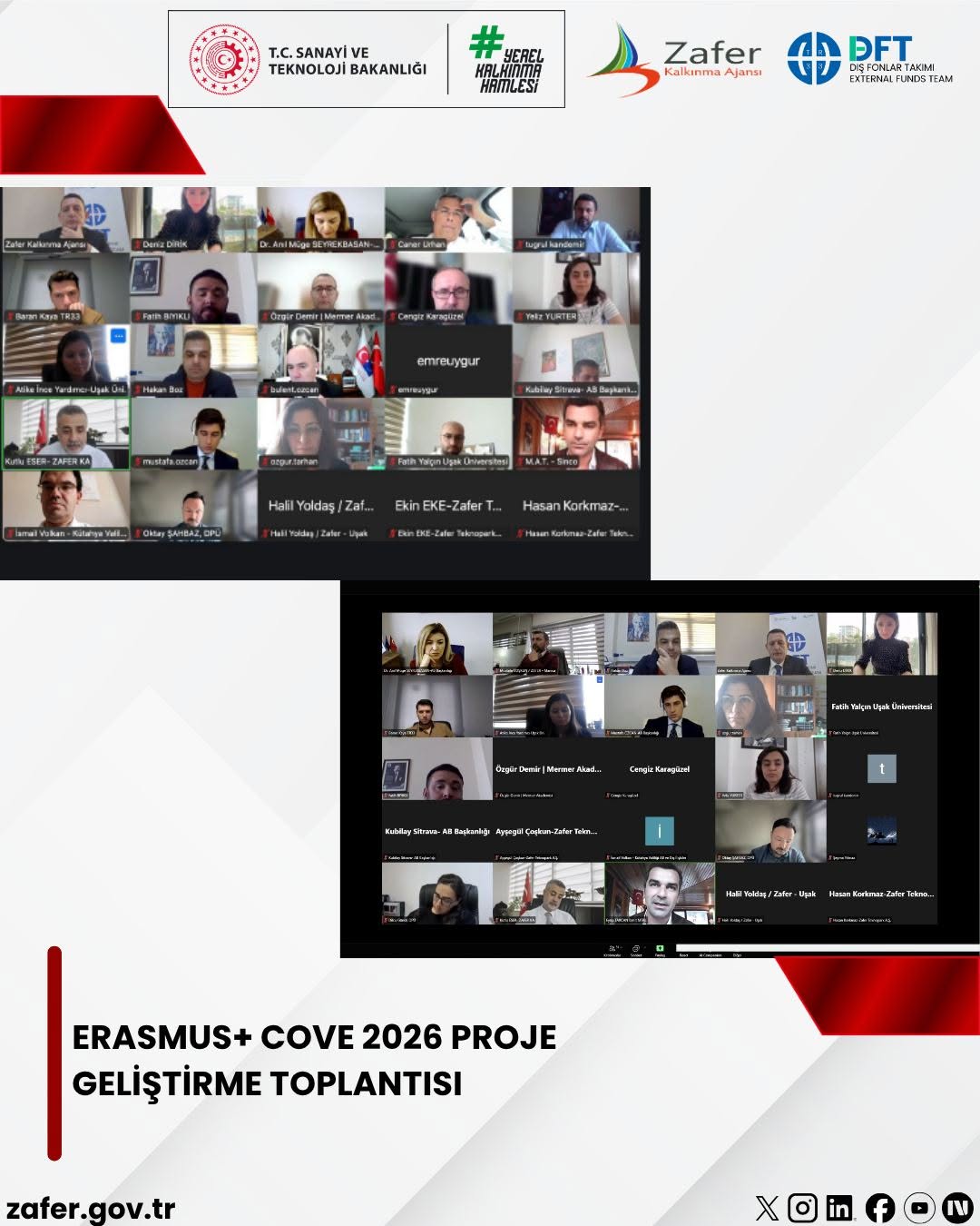 Erasmus+ CoVE 2026 Proje Geliştirme Toplantısı Gerçekleştirildi