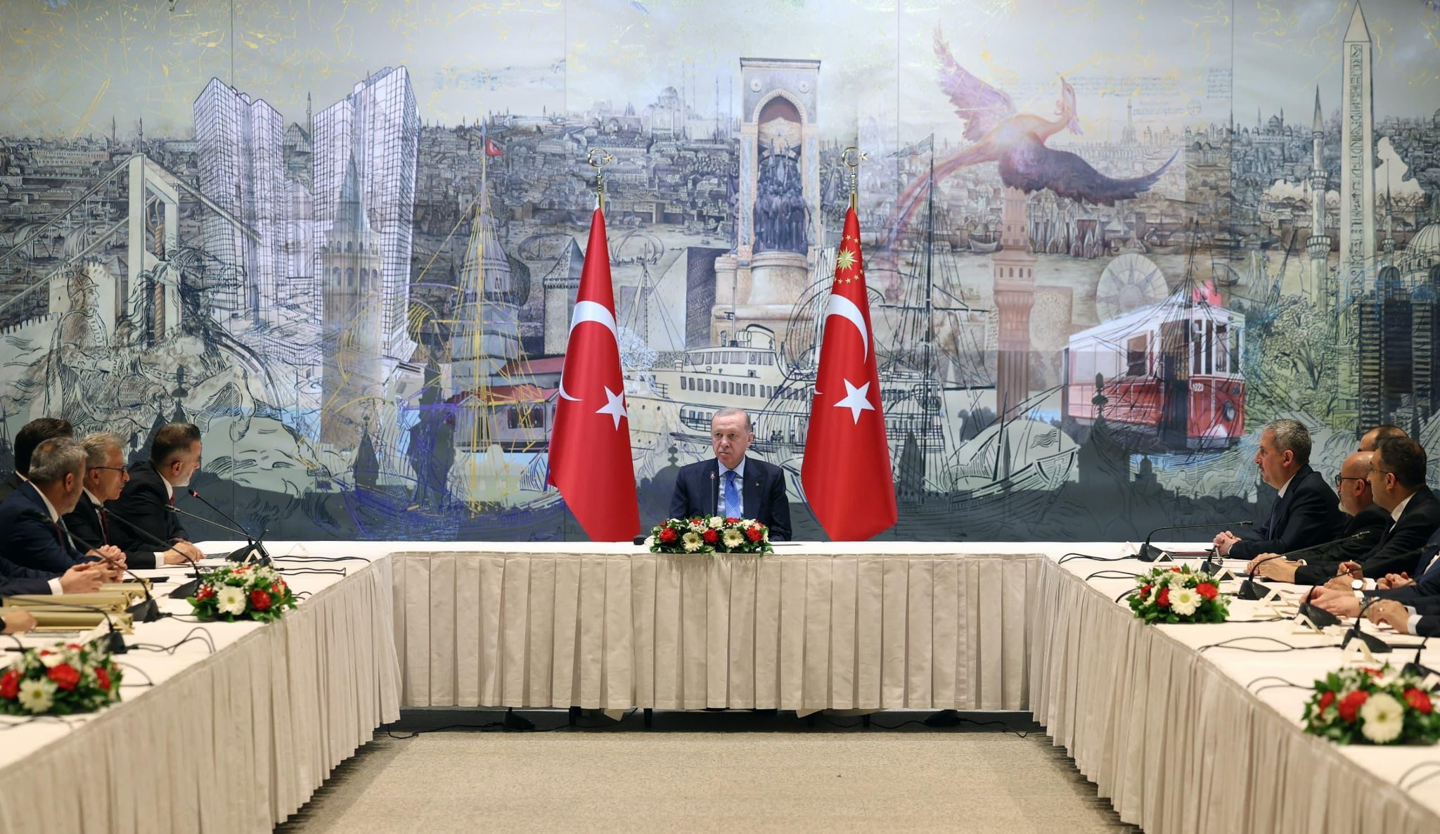 Erdoğan ASKON Heyetini Kabul Etti