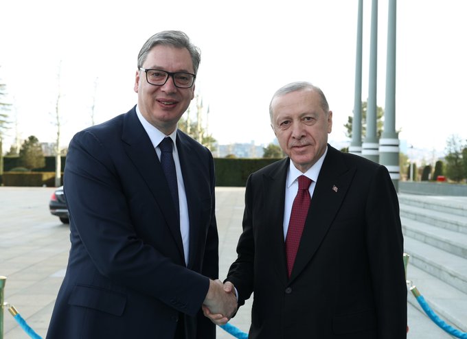 Erdogan ve Vucic Görüştü