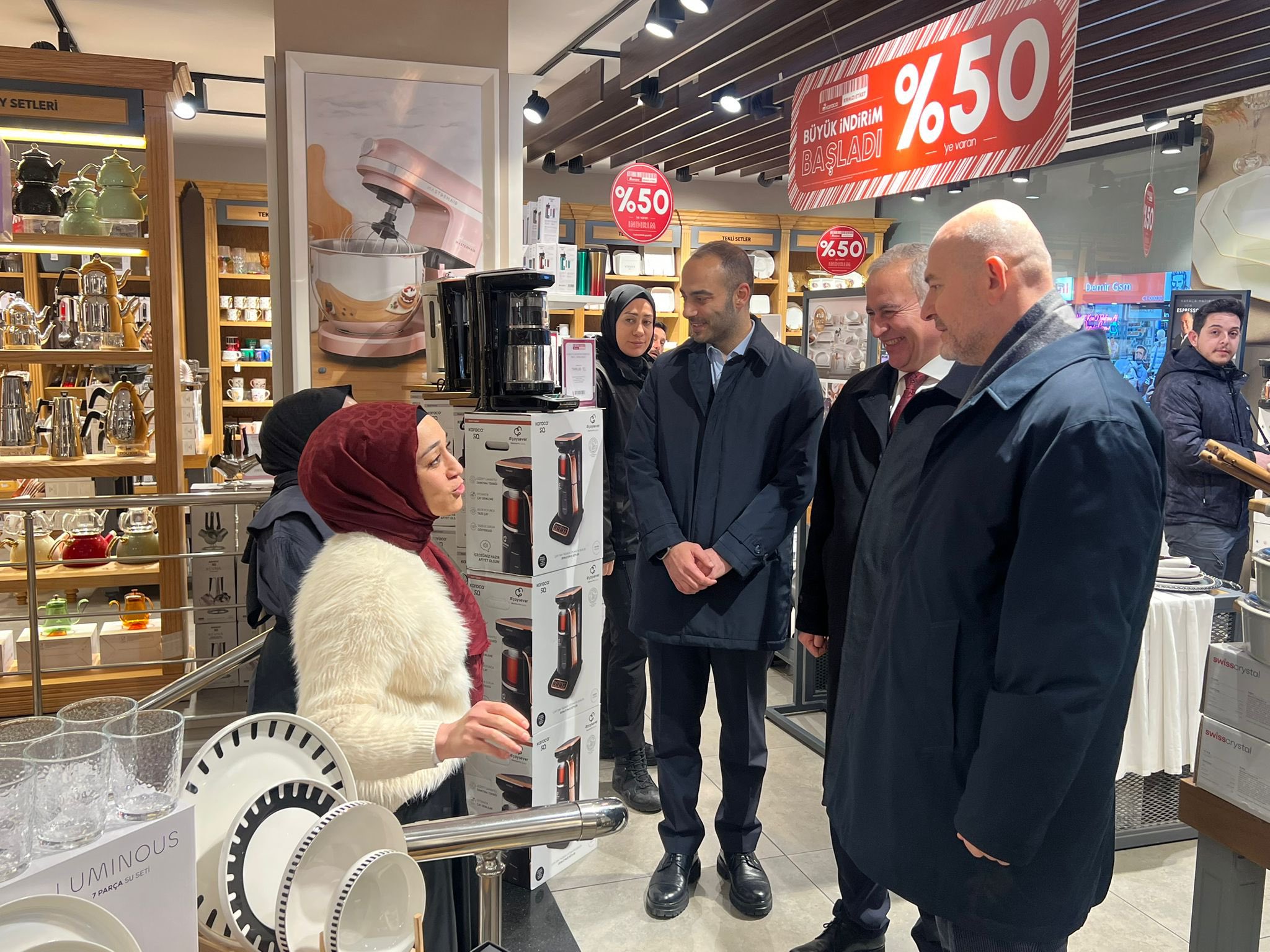 Esnaf Ziyareti Gerçekleştirildi