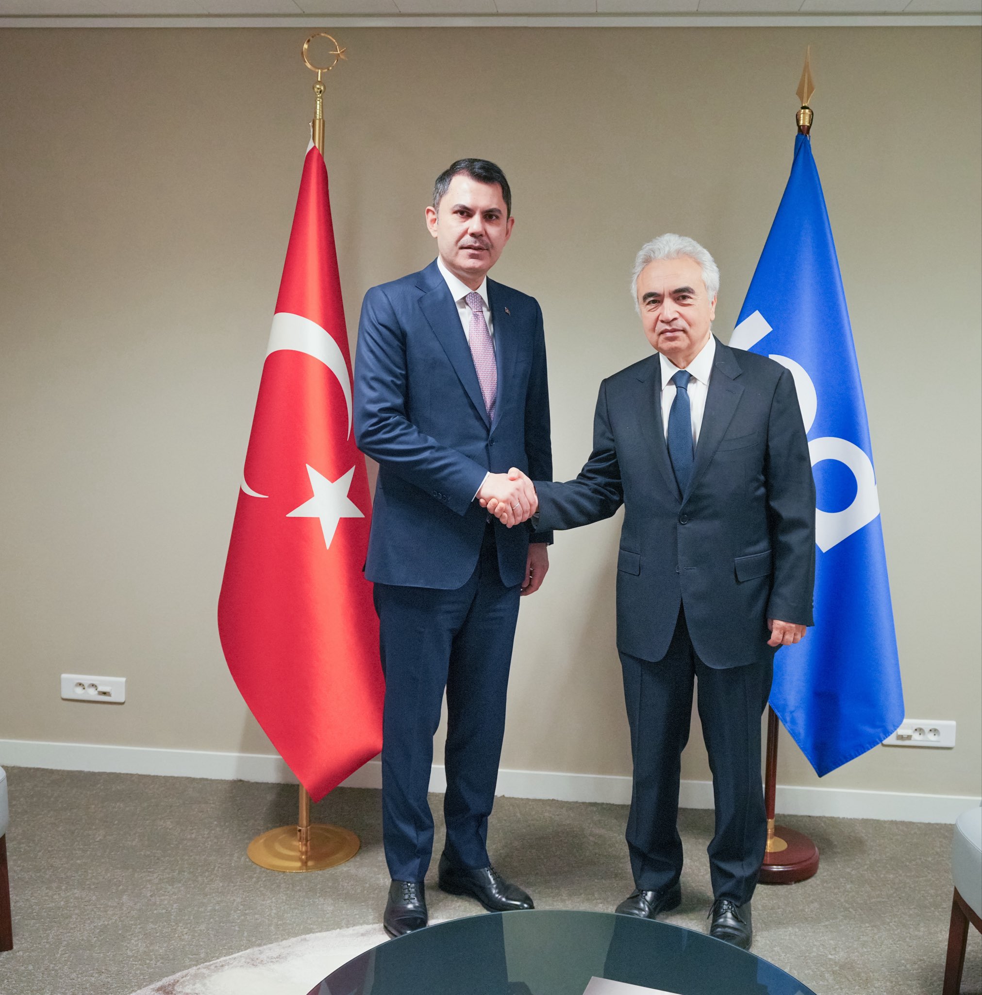 Fatih Birol ile enerji dönüşümü görüşmesi yapıldı