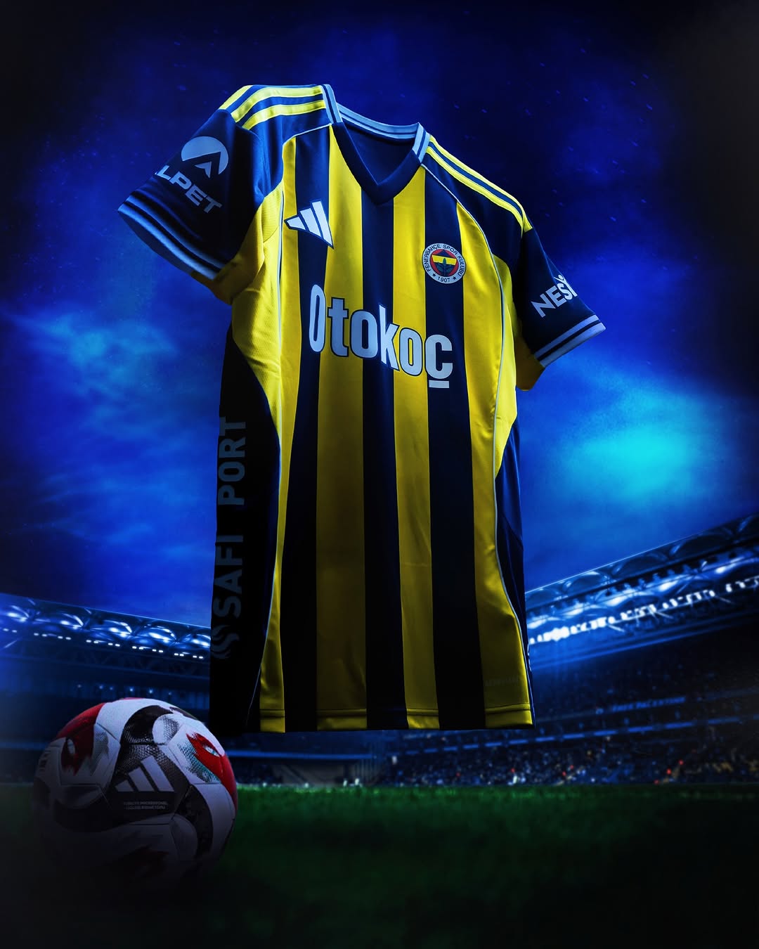 Fenerbahçe, Adidas ve Fenerium İş Birliği İle Özel Forma ve Ekipmanlarını Tanıttı