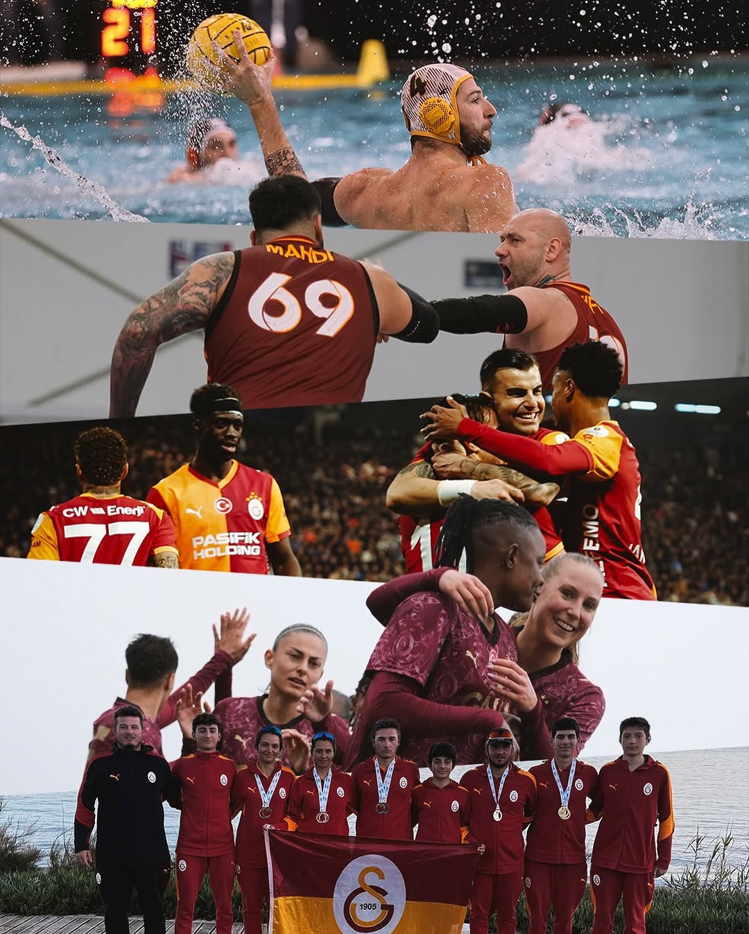 Galatasaray Ailesine Günaydın Mesajı