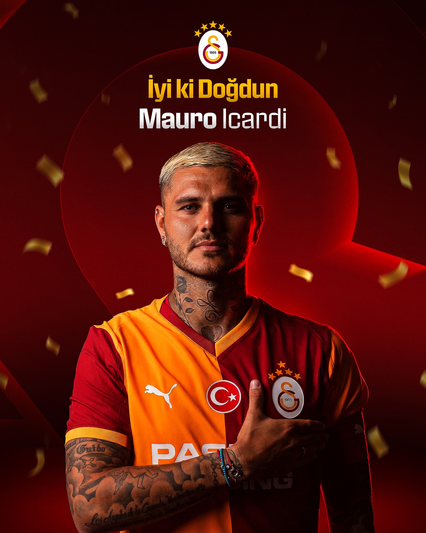 Galatasaray'ın Yıldızı Mauro Icardi'nin Doğum Günü Kutlanıyor!