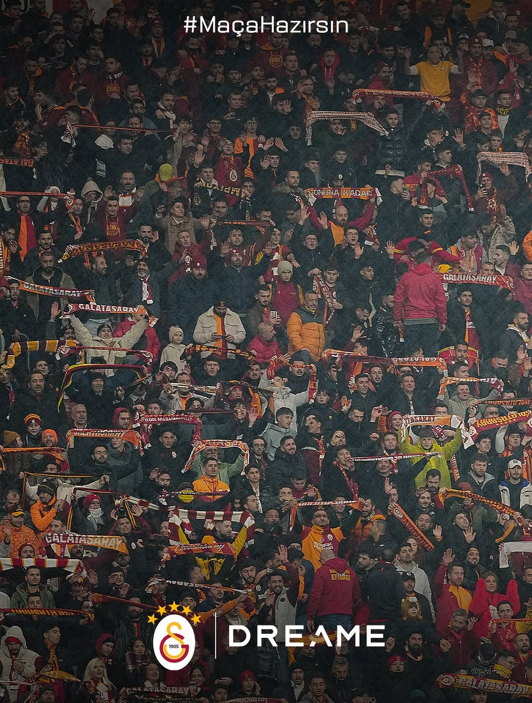 Galatasaray Spor Kulübü, Dreame ile Maça Hazır Olduğunu Duyurdu