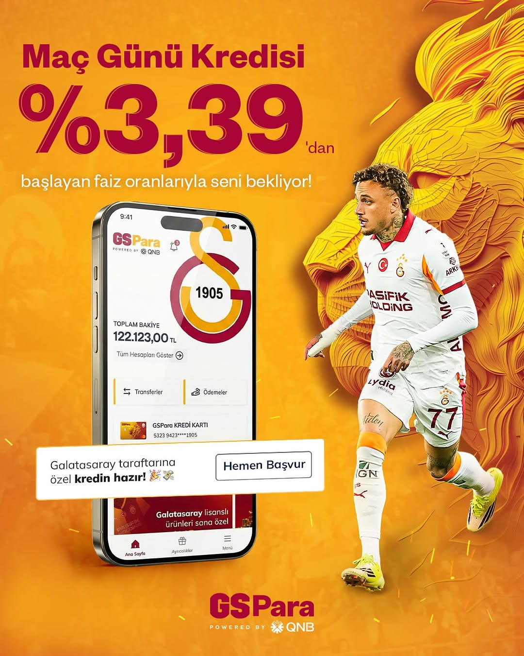 Galatasaraylılara Özel Maç Günü Fırsatı GSPara'da!