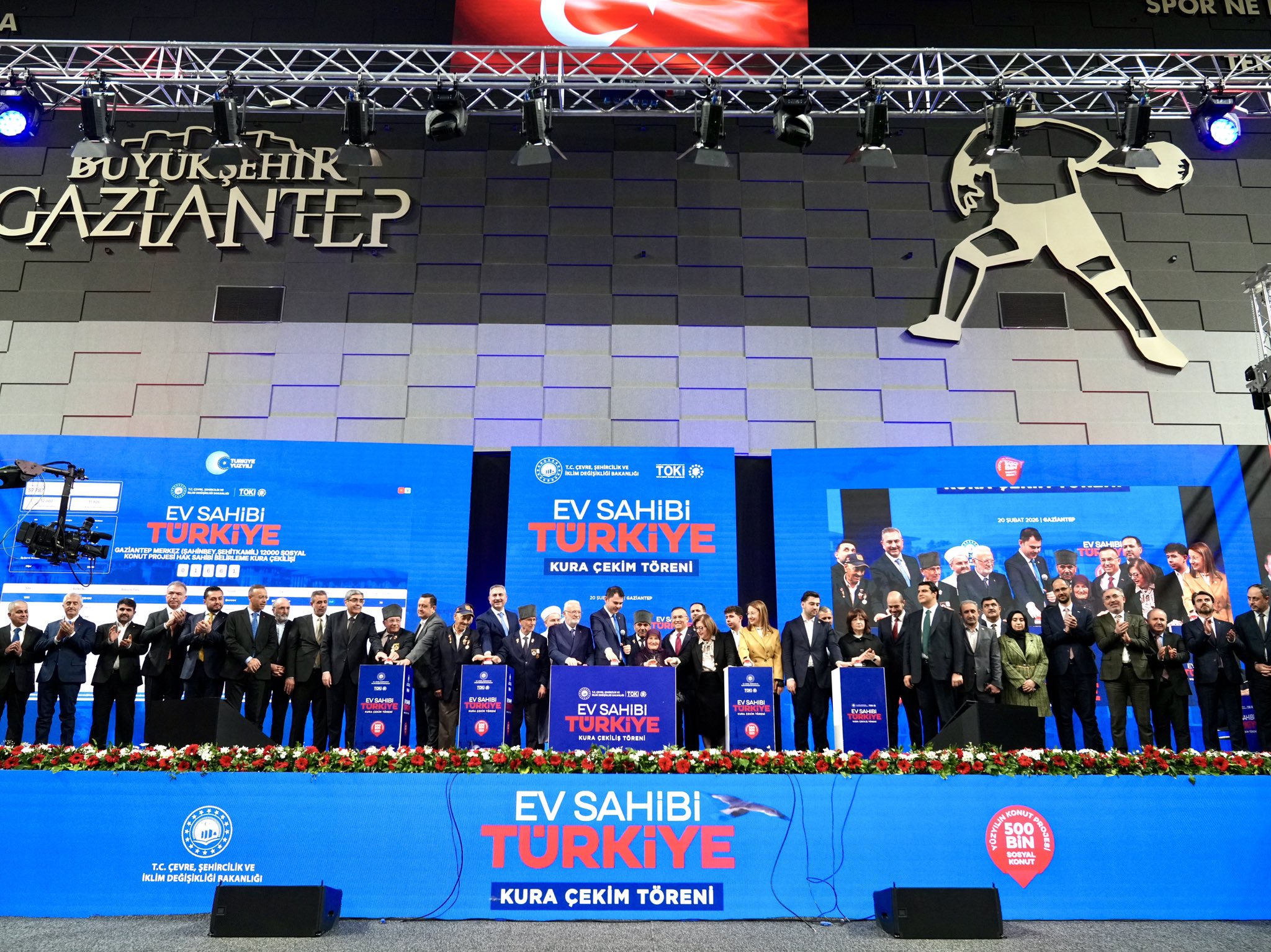 Gaziantep'te Konut Projesi Kurası