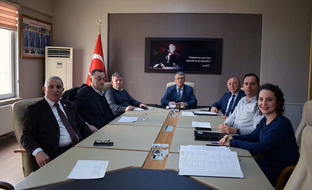 Genel Sekreter Osman Ziya BİLİM Başkanlığında Encümen Toplantısı Gerçekleştirildi