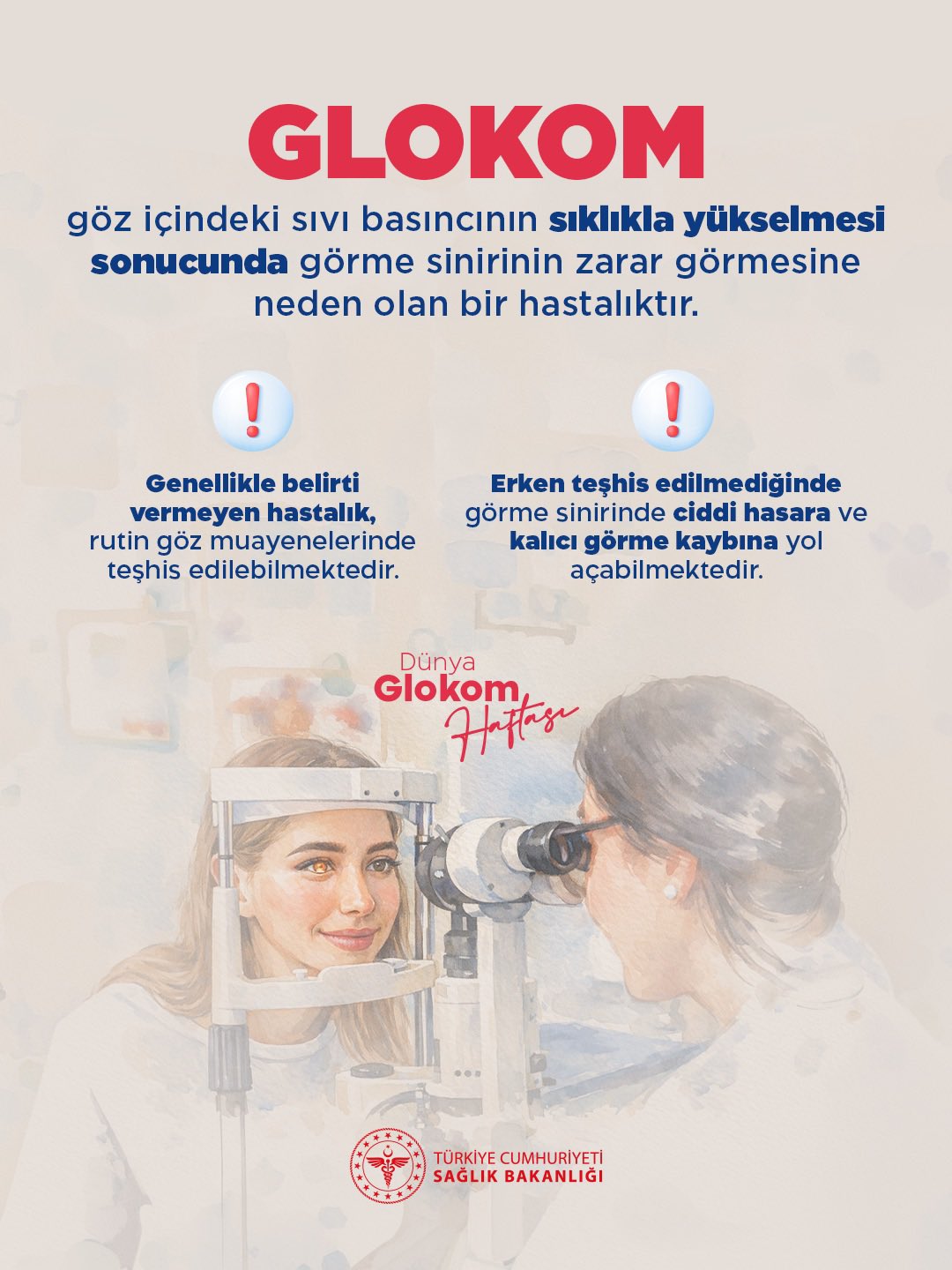 Glokom Hastalığına Dikkat