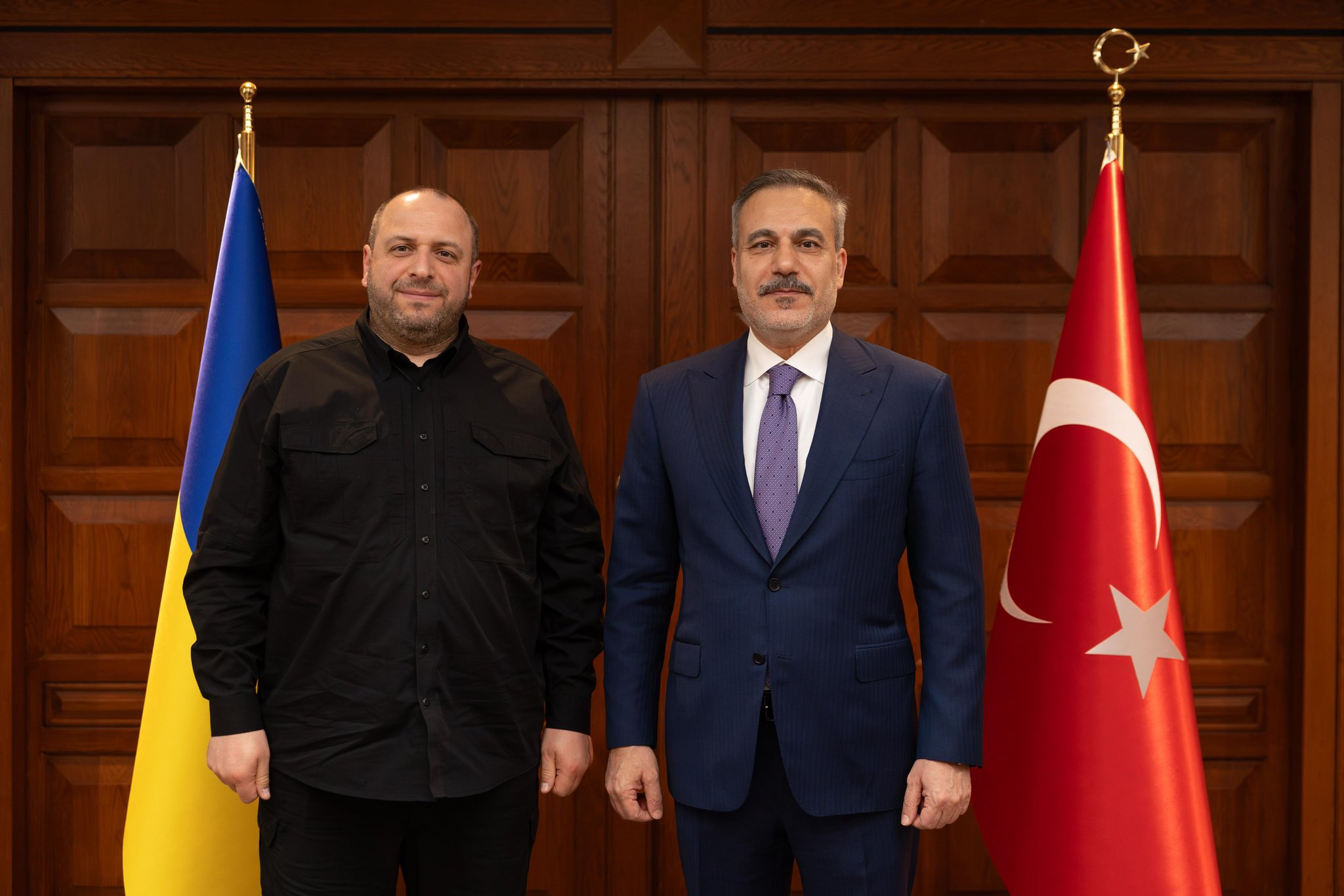 Hakan Fidan, Ukrayna Savunma Sekreteri ile görüştü