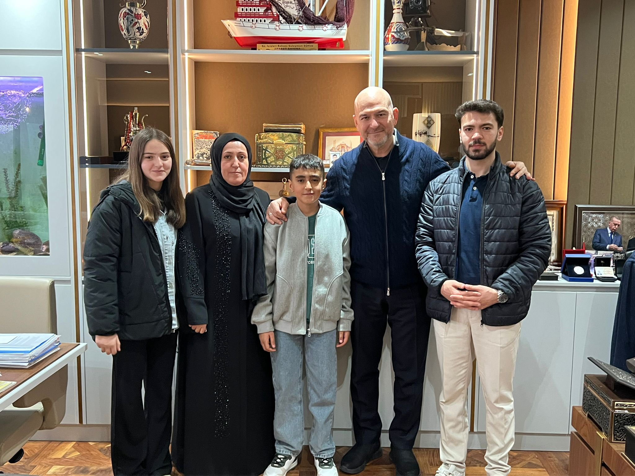 Hakkari'de Şehit Ailesi Ziyareti