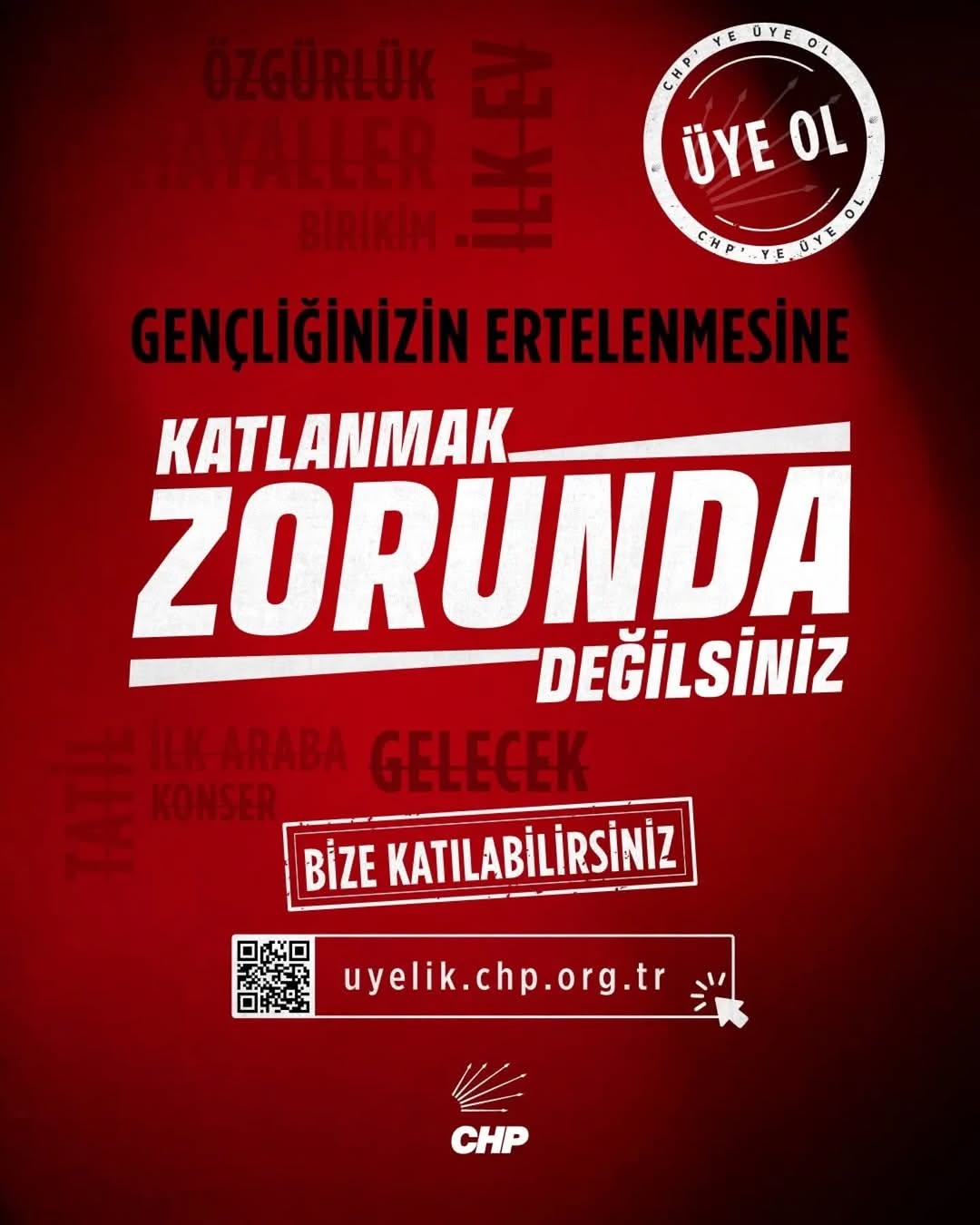 Hayallerini Erteleyen Gençler İçin Umulmayan Fırsat: Chp Üyeliği!