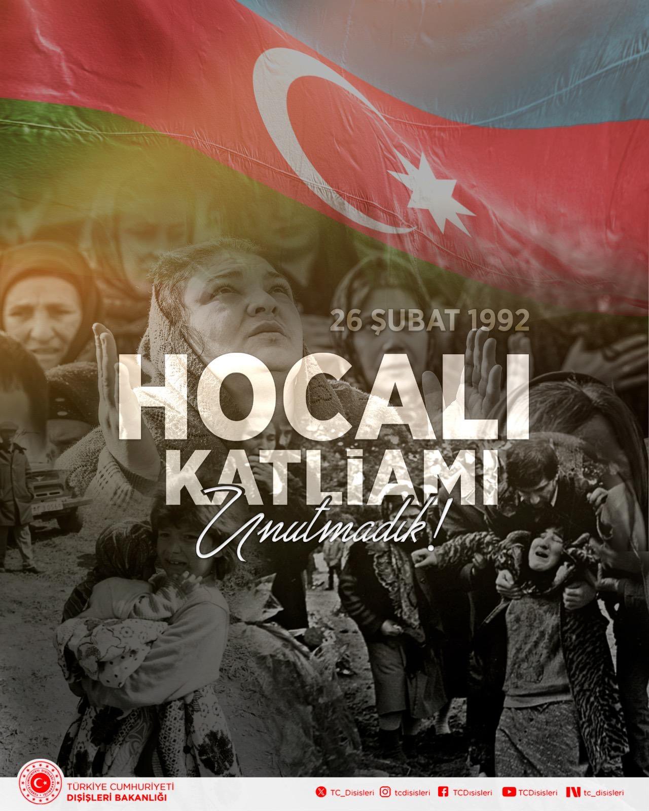 Hocalı Katliamı Anılıyor