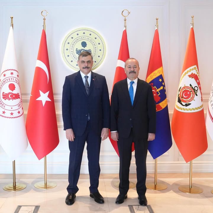 İçişleri Bakanı Mustafa Çiftçi'ye Ziyaret