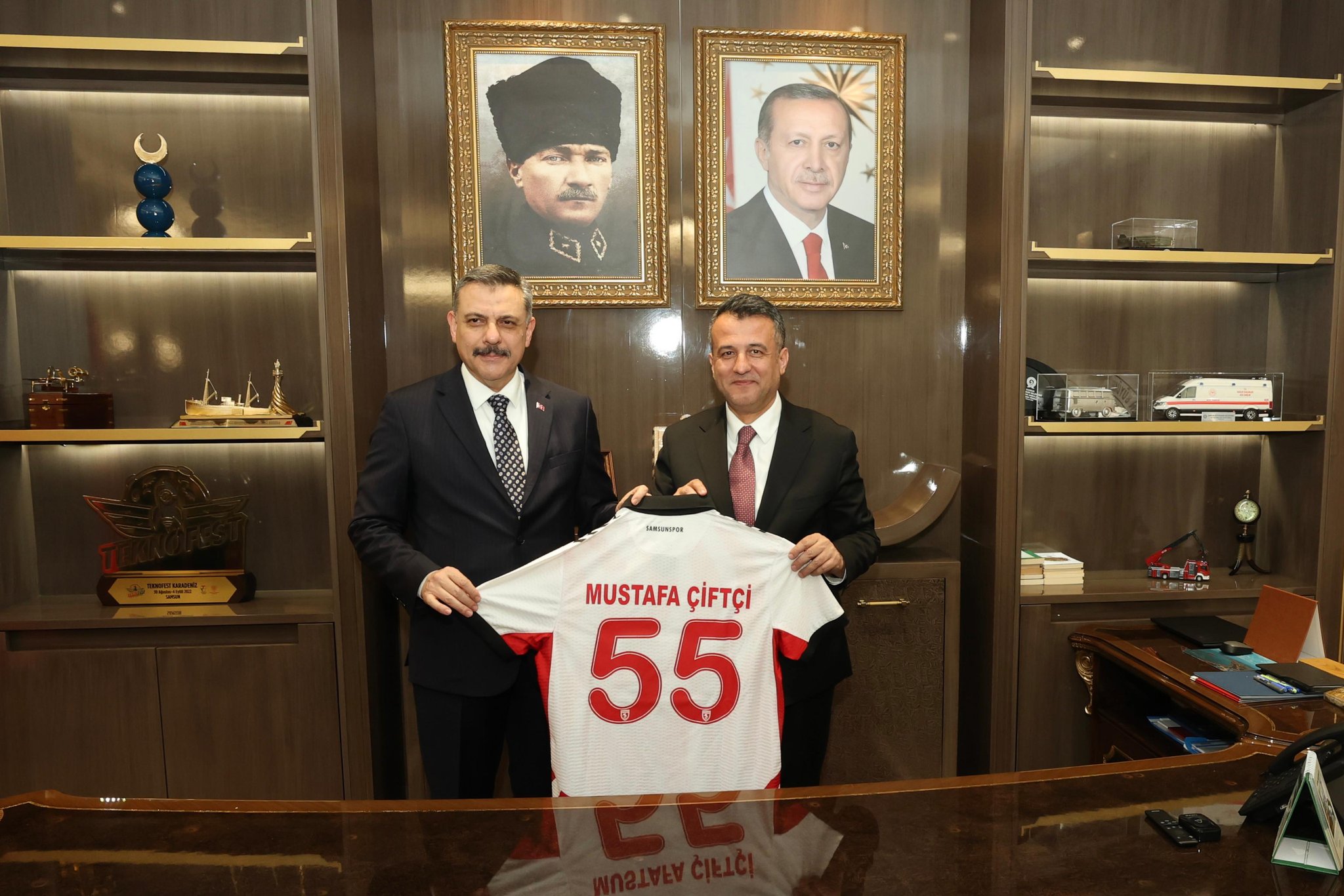 İçişleri Bakanı Samsun'da