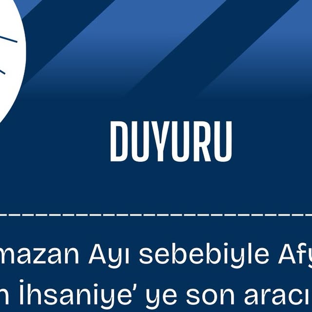İhsaniye Belediyesi'nden Ramazan Ayı Sefer Saatleri Düzenlemesi