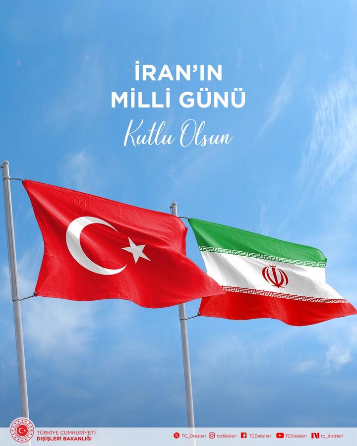 İran'ın Milli Günü Kutlandı