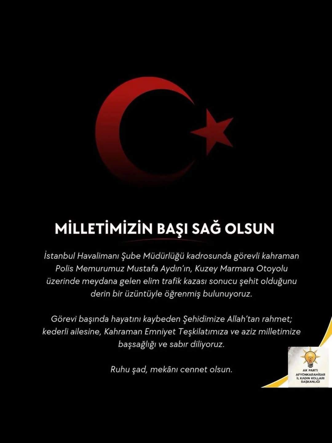 İstanbul Havalimanı'nda Görevli Polis Memuru Şehit Oldu