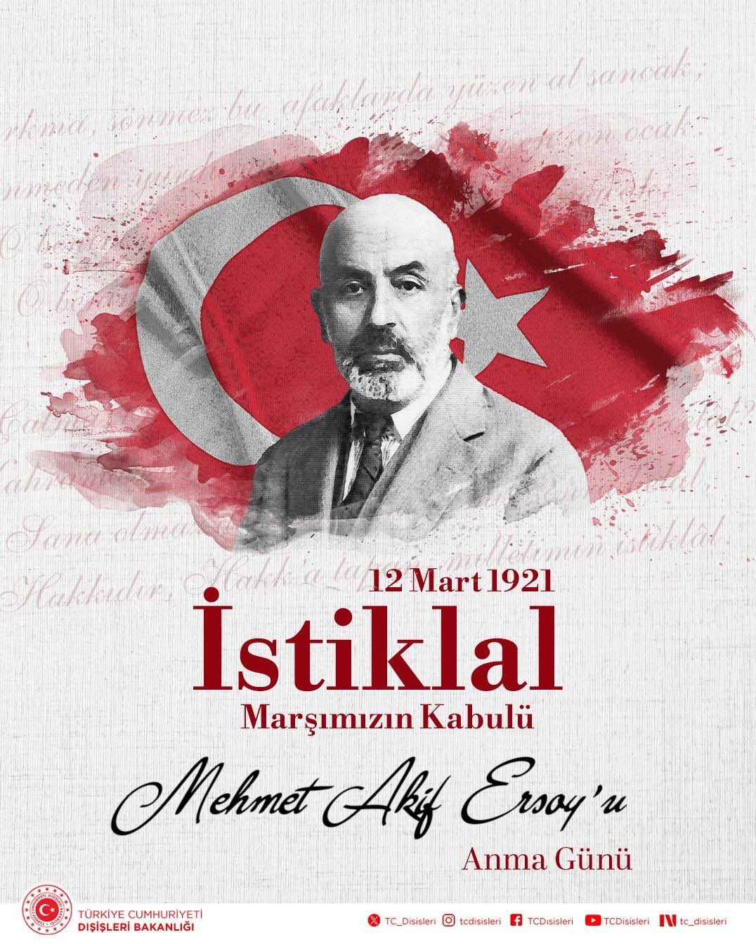 İstiklal Marşı'nın 105. Yıldönümü