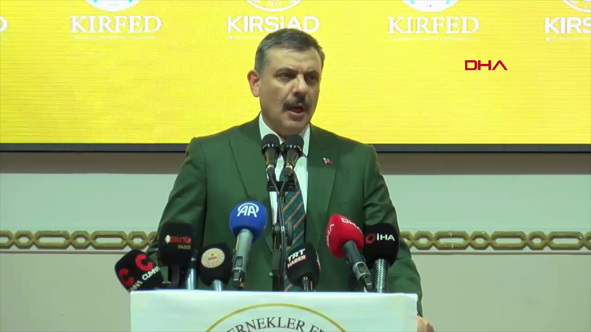 Kırşehirli Dernekler Federasyonu ve Federasyona Bağlı Kırşehirli Sanayici ve İş İnsanları Derneği İftar Programında İçişleri Bakanı Mustafa Çiftçi Konuştu