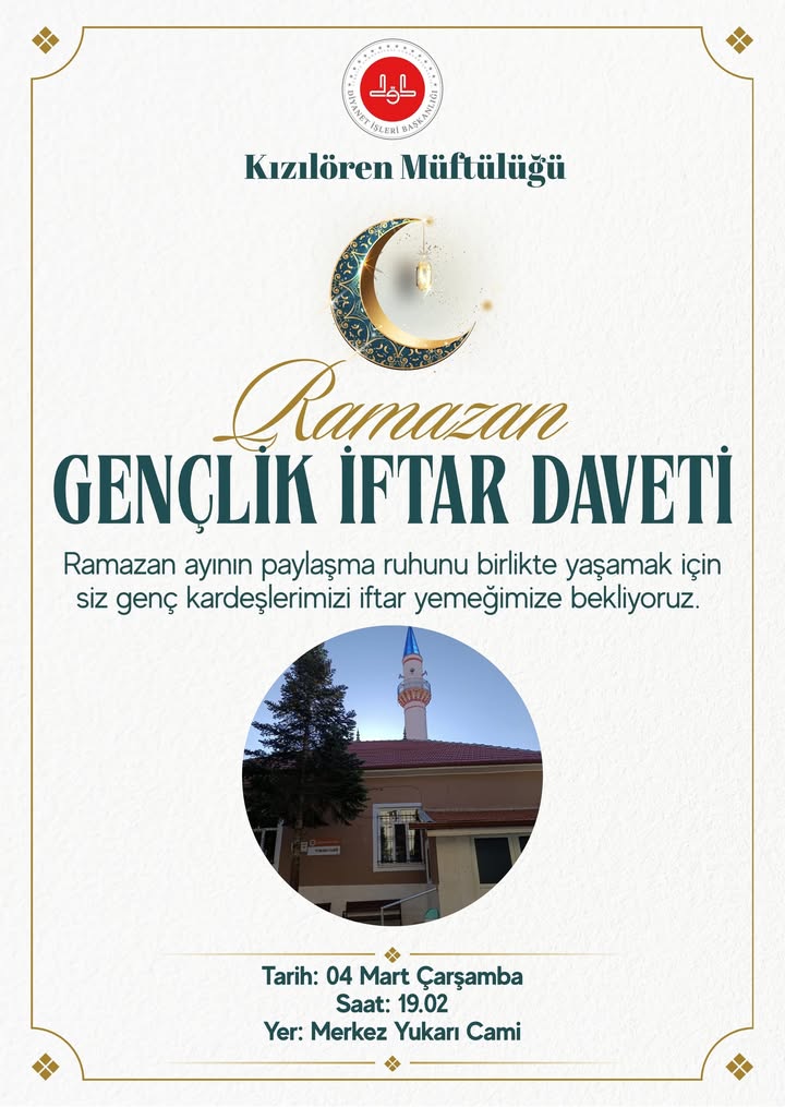 Kızılören Müftülüğü'nden Önemli Açıklama