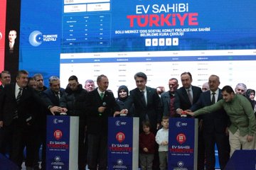 Konut Projesi Kura Çekimi Yapıldı