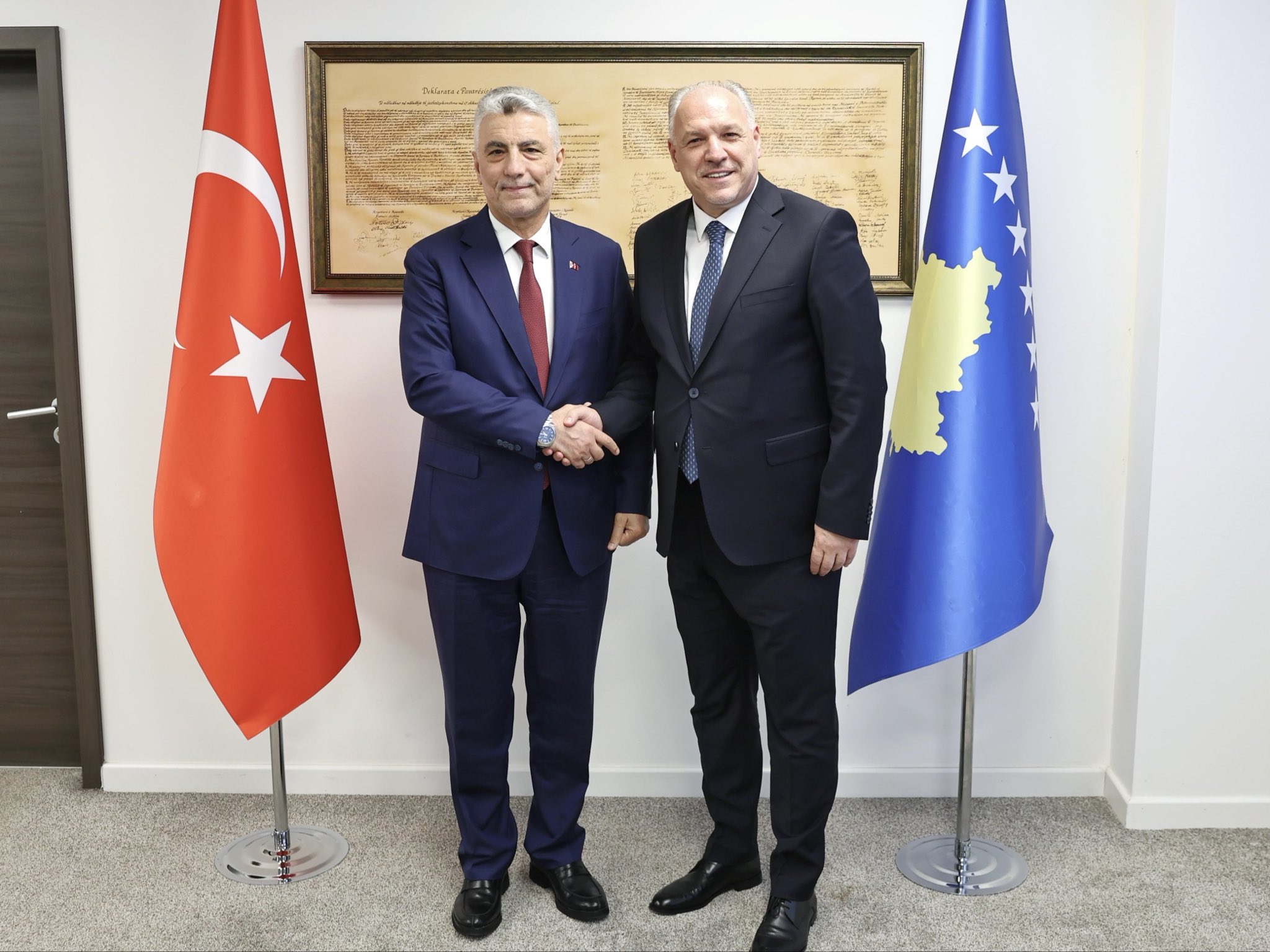 Kosova ile Türkiye arasında stratejik iş birliği görüşmesi