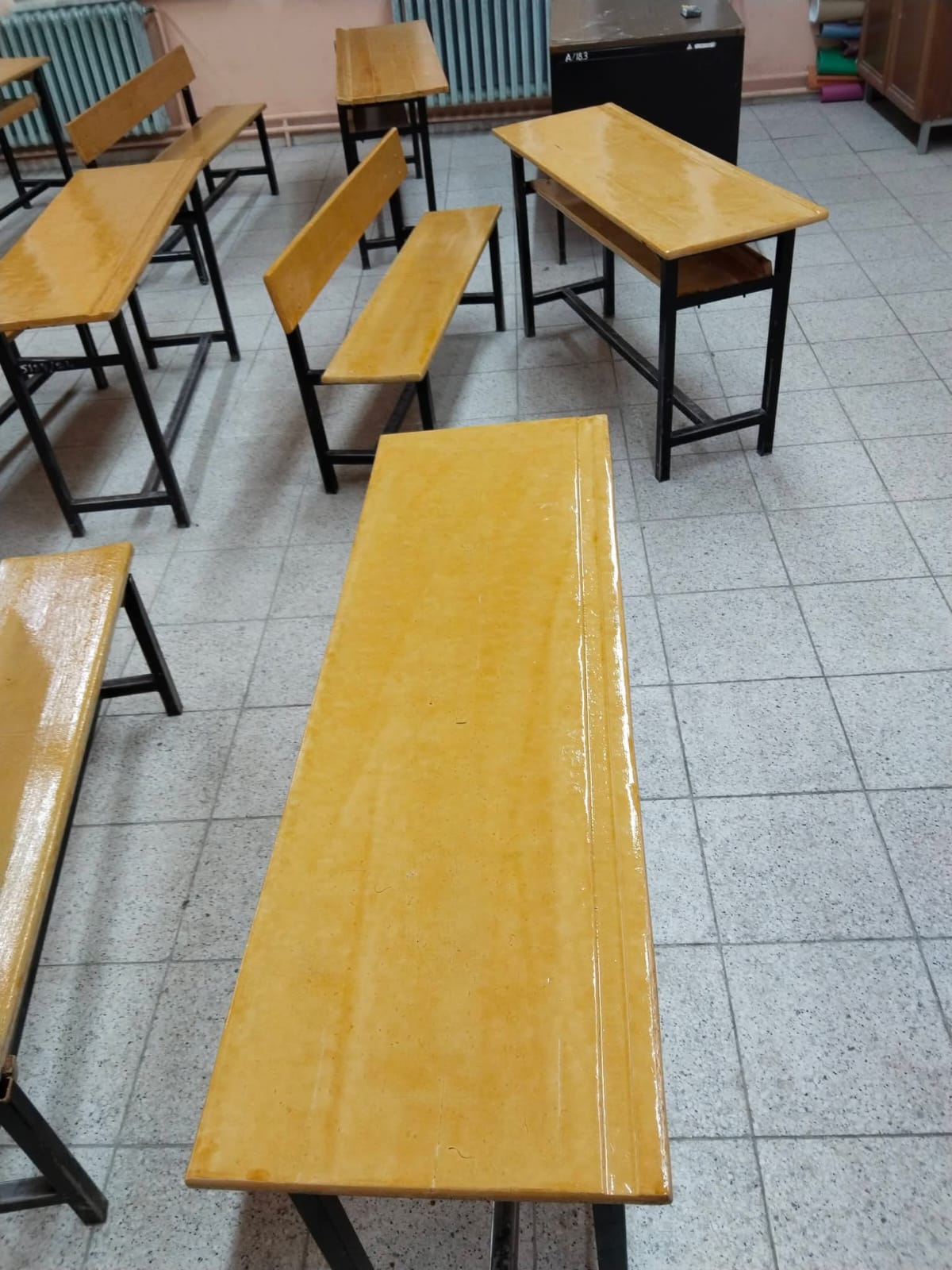 Köyden Örnek Dayanışma: Doğanlı’da Okul Sıraları Yenilendi