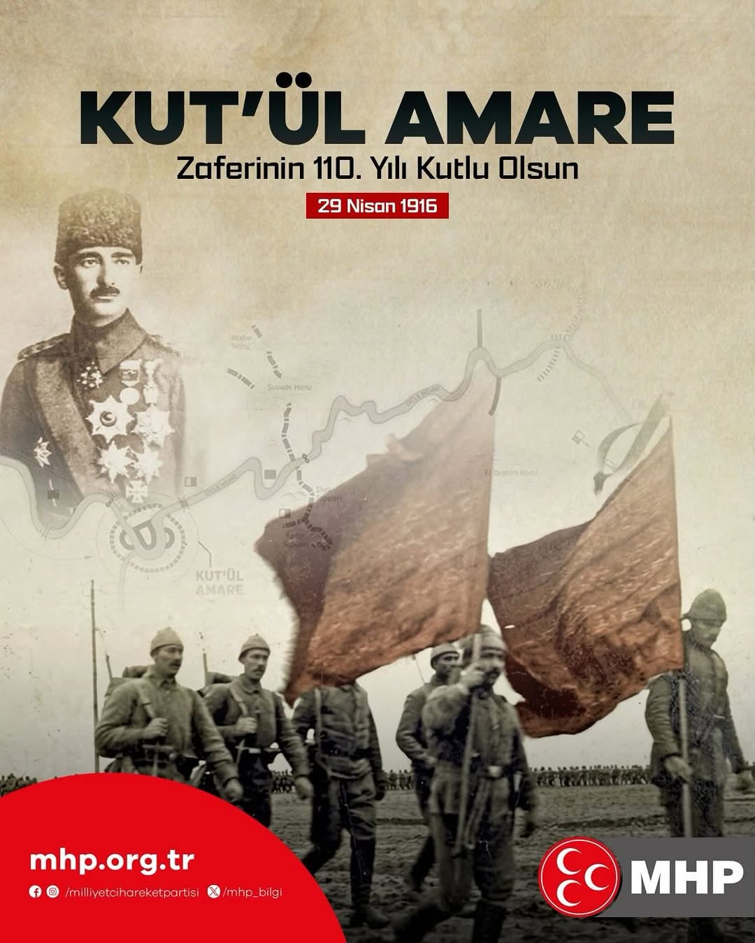 Kut’ül Amare Zaferinin 110. Yılı Kutlu Olsun