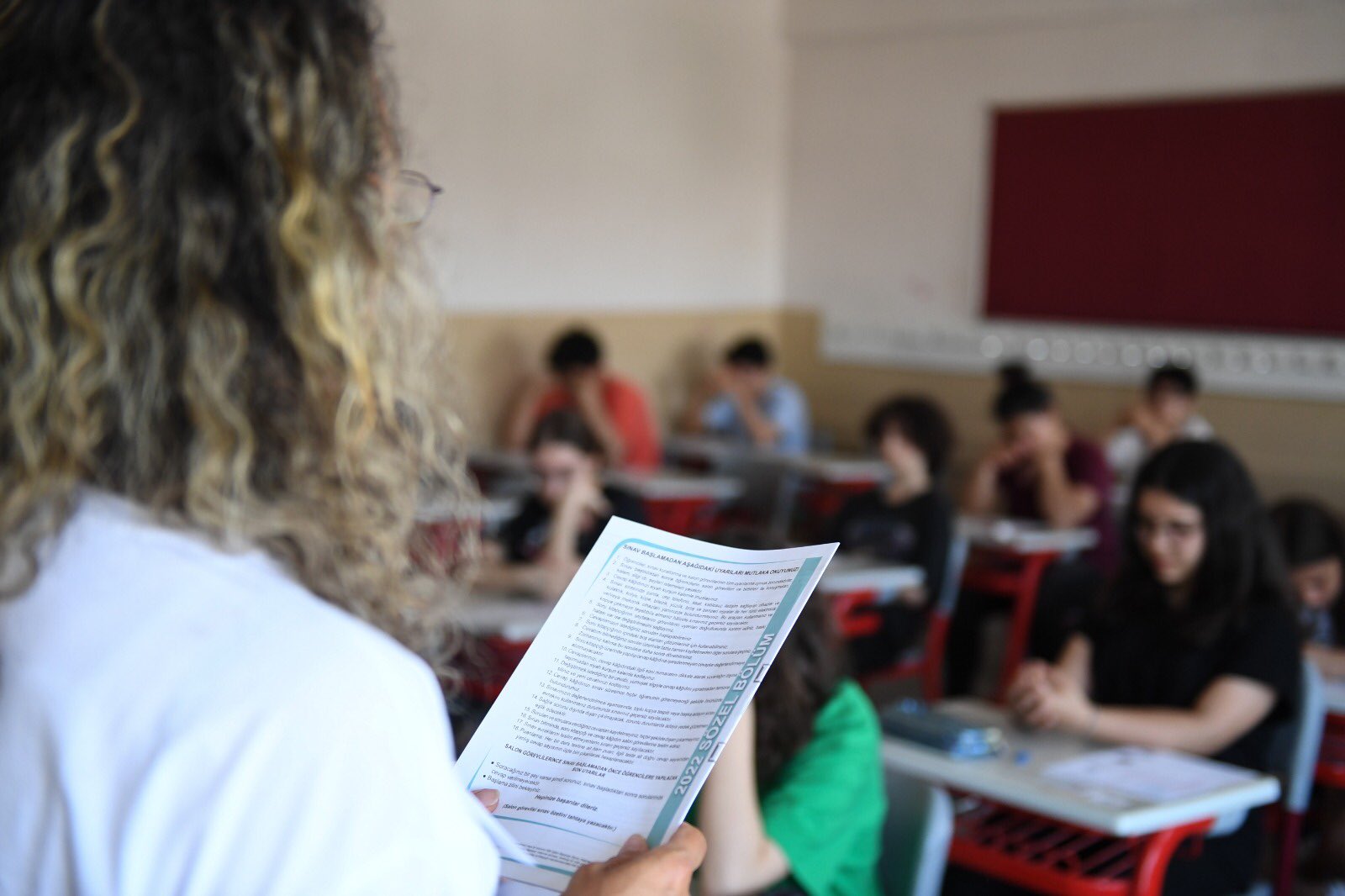 LGS kapsamındaki merkezi sınavda okuma ve kodlama desteği