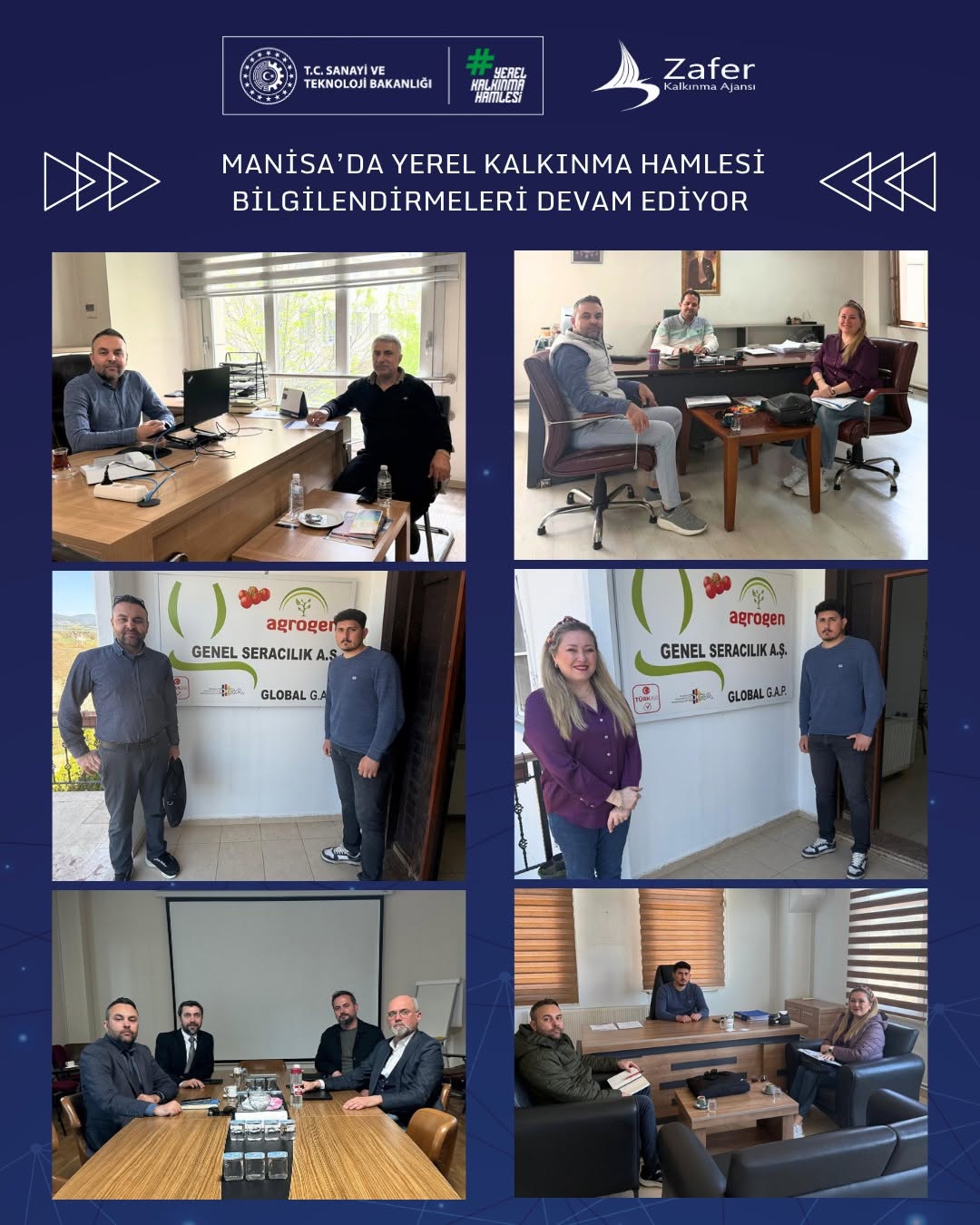 Manisa'da Yerel Kalkınma Hamlesi Bilgilendirmeleri Devam Ediyor