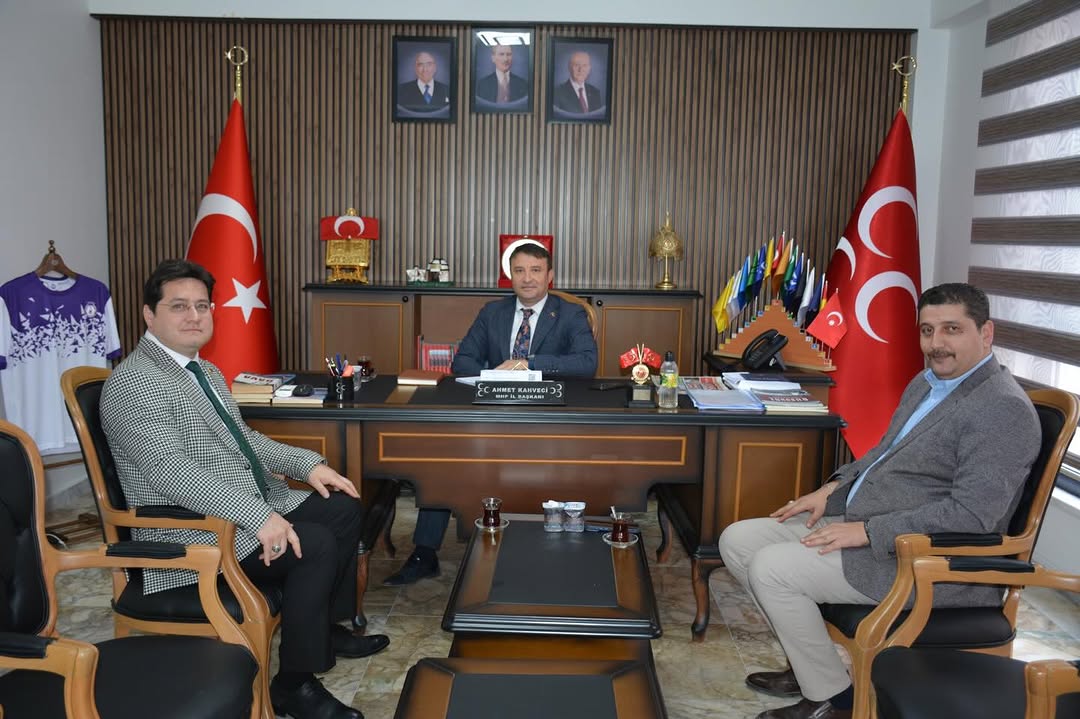 Mhp Afyonkarahisar İl Başanlığı, Bolvadin Belediye Başkanı ve İlçe Başkanı ile İstişarede Bulundu