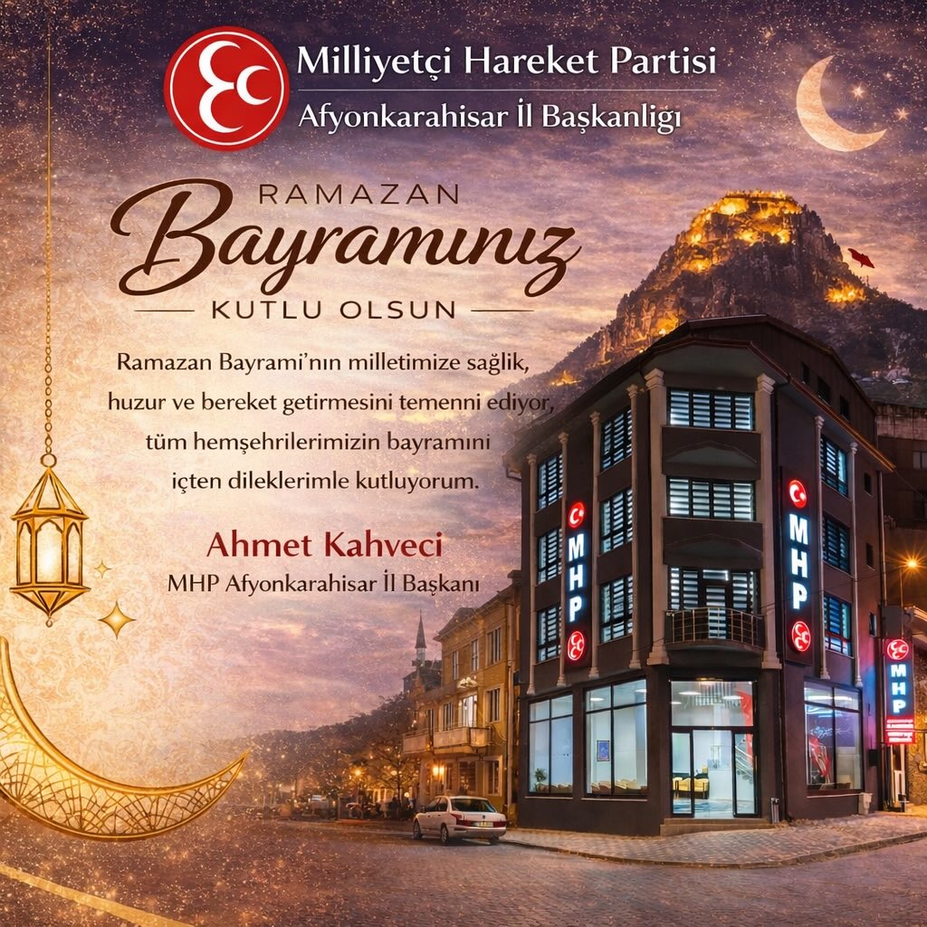 MHP Afyonkarahisar İl Başkanı Ramazan Bayramı Kutlaması