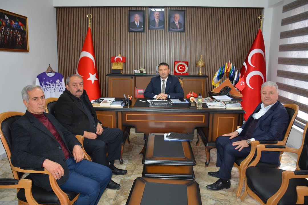 MHP Afyonkarahisar İl Başkanlığı'ndan Ahmet Kahveci'ye Ziyaret