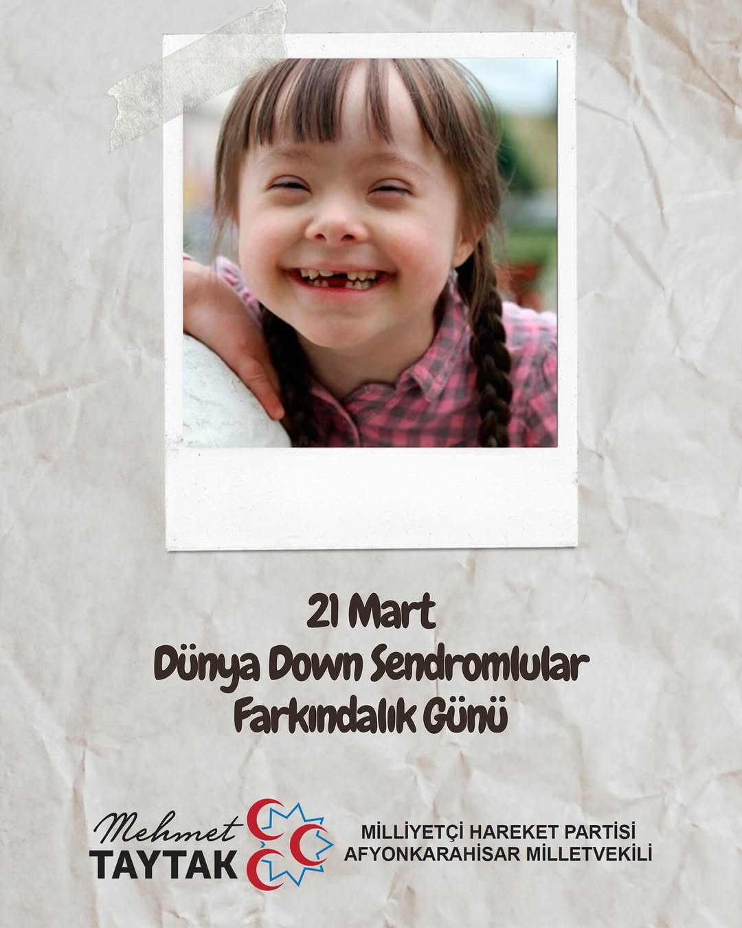 Mhp Afyonkarahisar Milletvekili Mehmet Taytak'ın +1 Değerler Paylaşımı